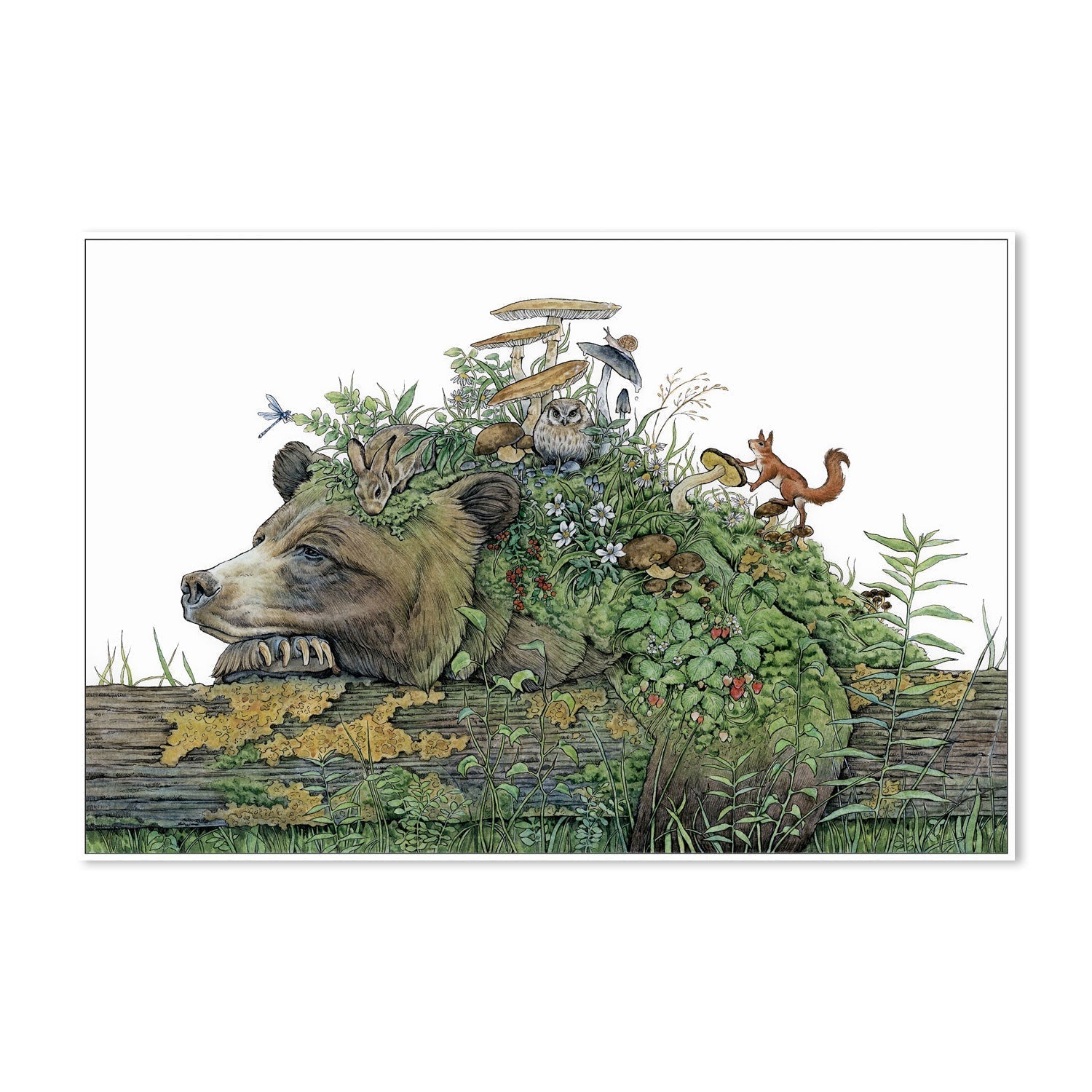 wall-art-print-canvas-poster-framed-All As One, By Lea Chaillaud-GIOIA-WALL-ART