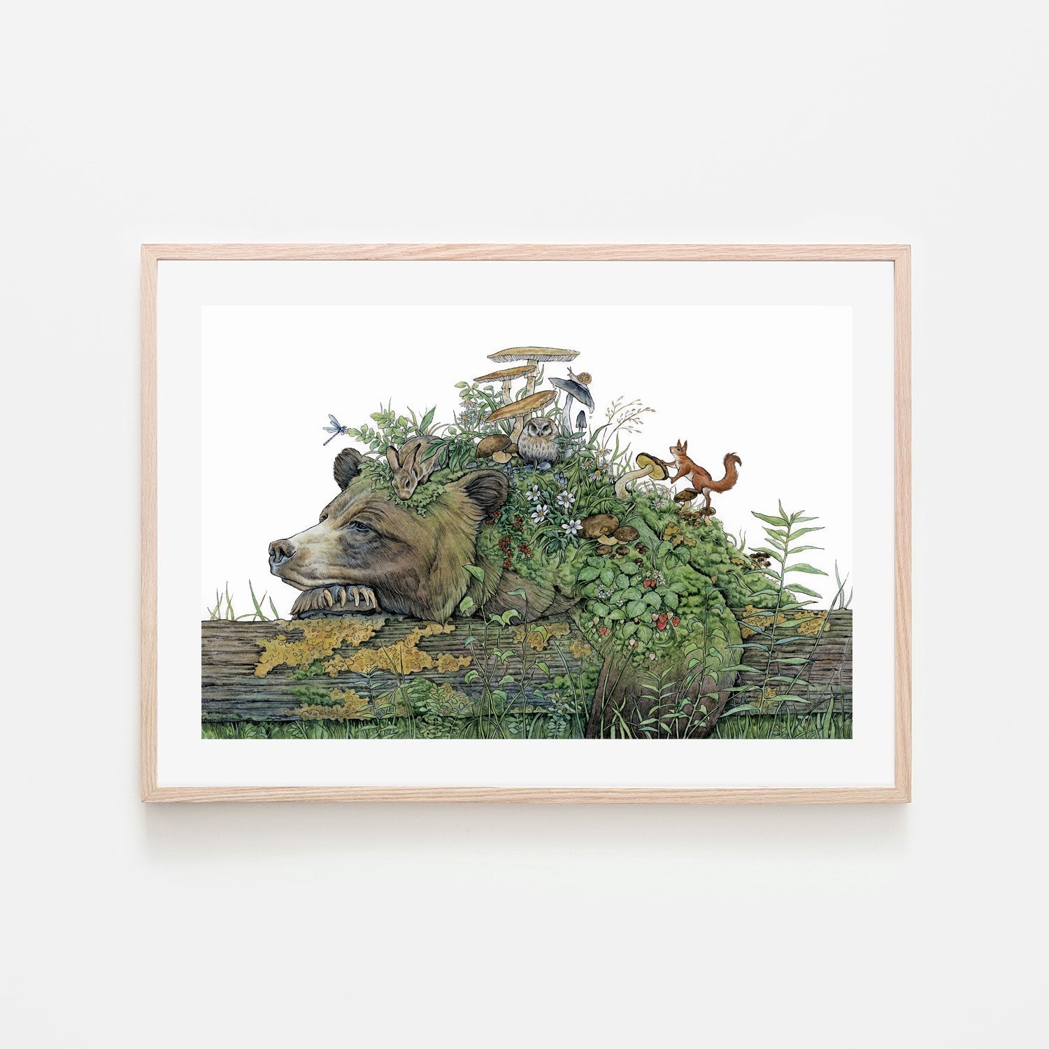 wall-art-print-canvas-poster-framed-All As One, By Lea Chaillaud-GIOIA-WALL-ART