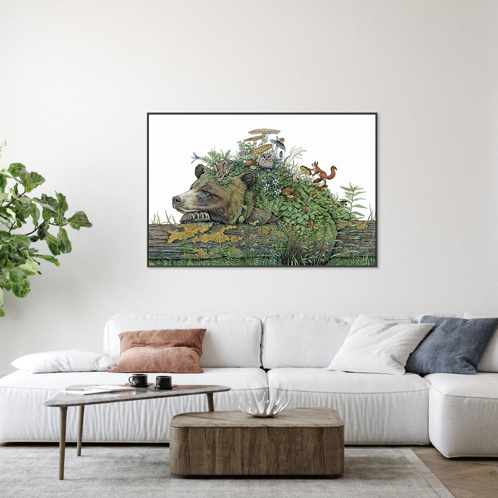 wall-art-print-canvas-poster-framed-All As One, By Lea Chaillaud-GIOIA-WALL-ART
