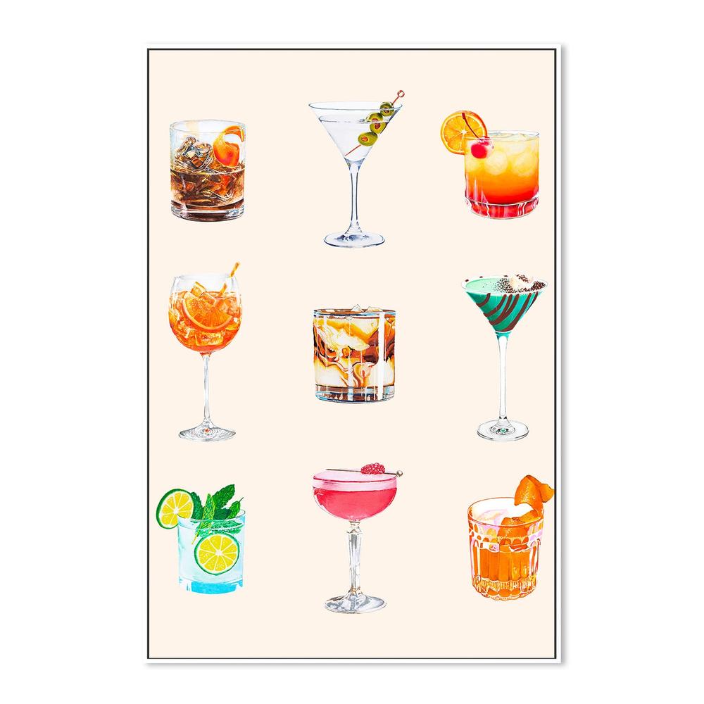 wall-art-print-canvas-poster-framed-All Cocktails, Poster-5