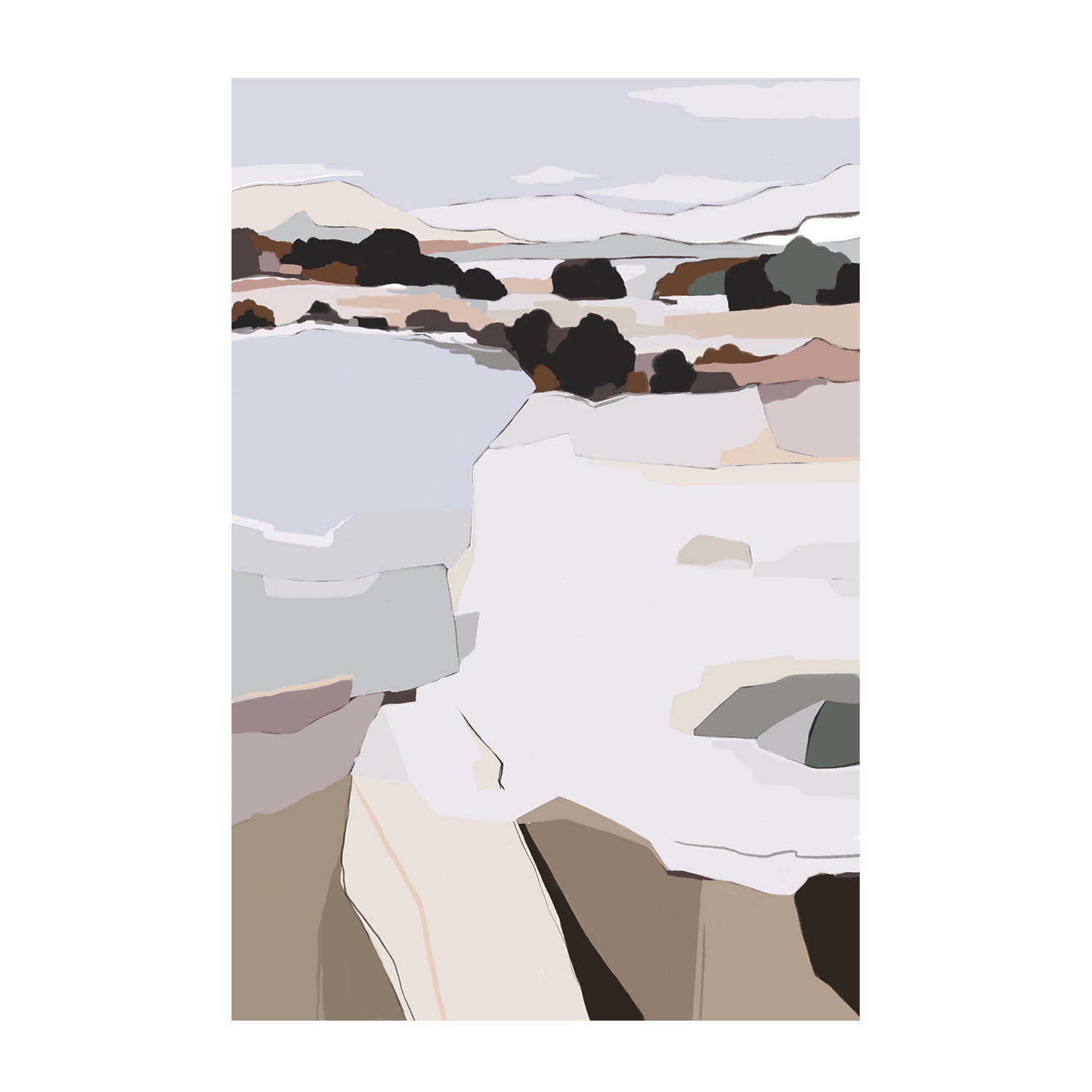 wall-art-print-canvas-poster-framed-Alpine Dreams , By Nikita Jariwala-GIOIA-WALL-ART