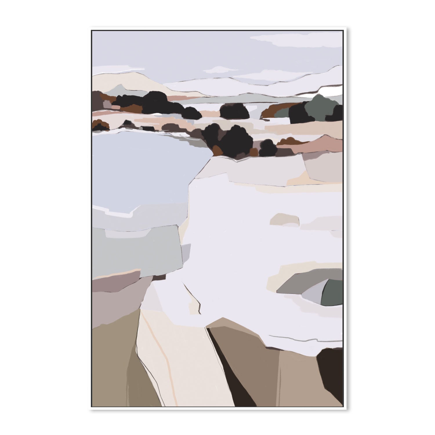 wall-art-print-canvas-poster-framed-Alpine Dreams , By Nikita Jariwala-GIOIA-WALL-ART