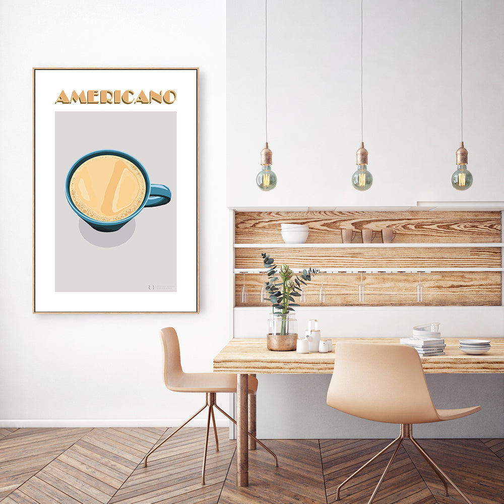 wall-art-print-canvas-poster-framed-Americano-by-Rosalyn Gray-Gioia Wall Art