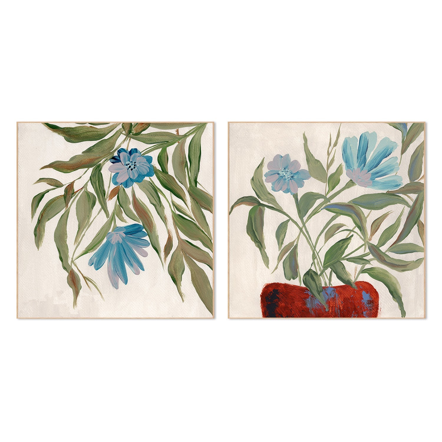 wall-art-print-canvas-poster-framed-Amour, Style A & B, Set Of 2 , By Nikita Jariwala-4
