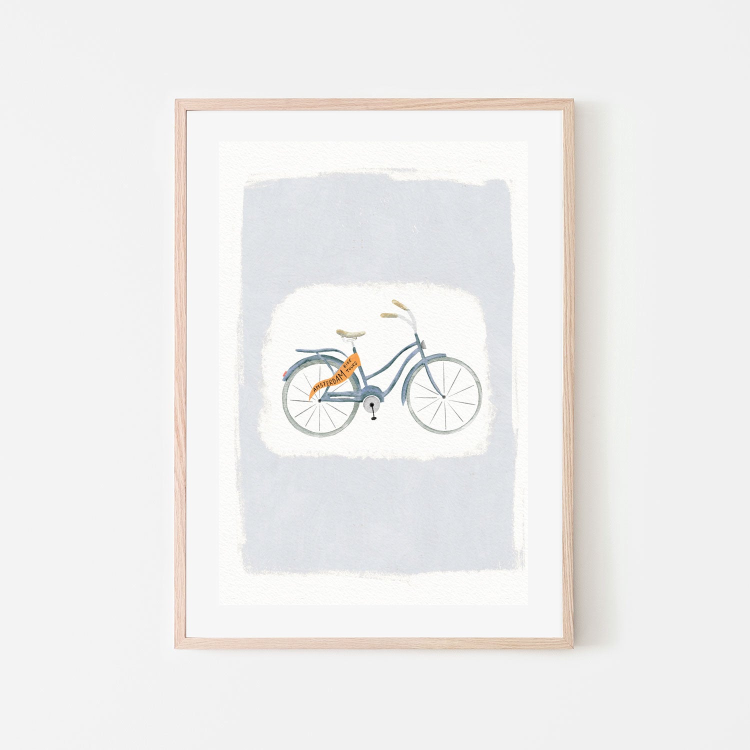 wall-art-print-canvas-poster-framed-Amsterdam Bike , By Leah Straatsma-6