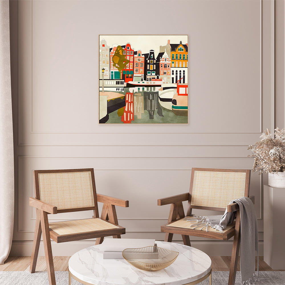 wall-art-print-canvas-poster-framed-Amsterdam Houses-7
