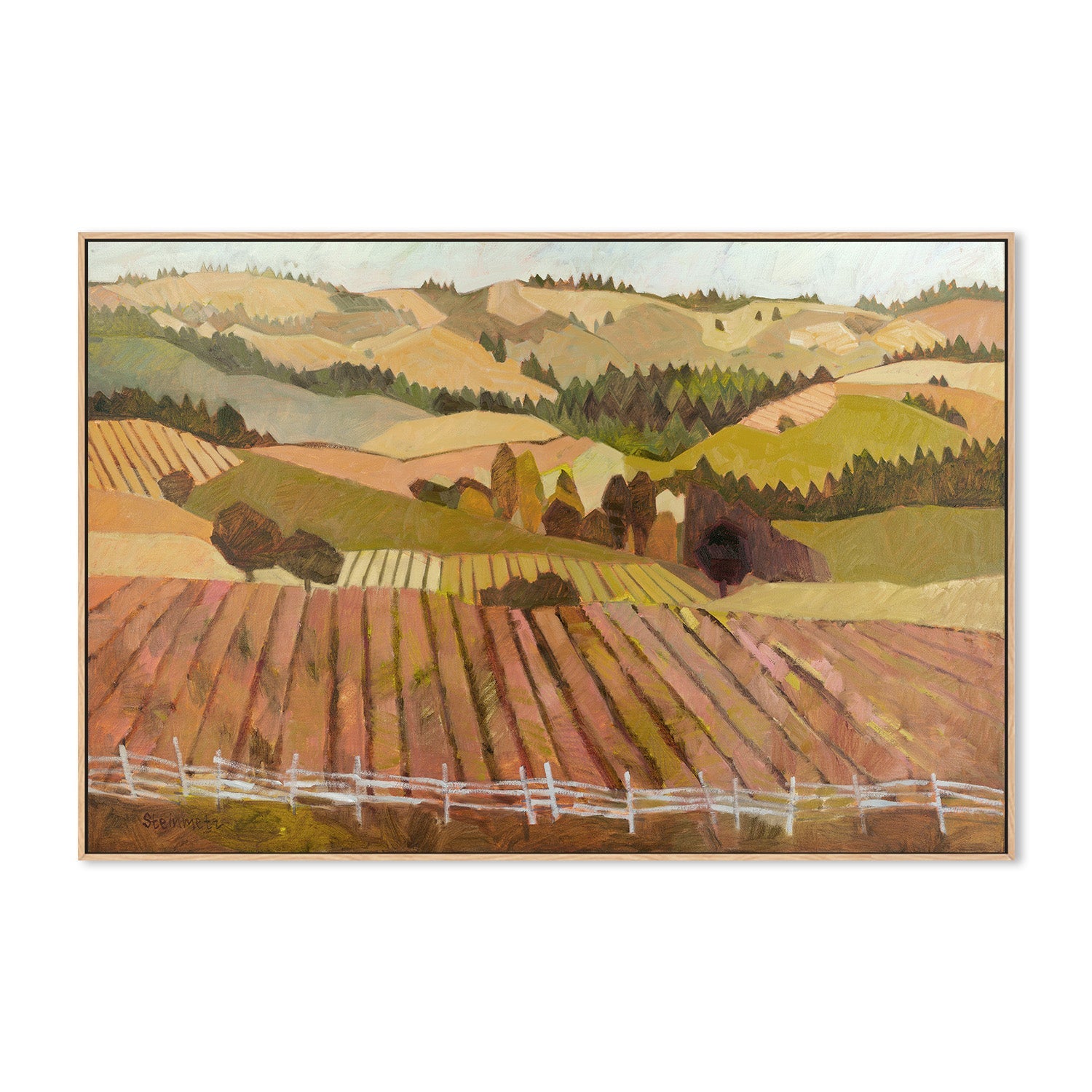 wall-art-print-canvas-poster-framed-Anderson Valley Morning , By Liana Steinmetz-4