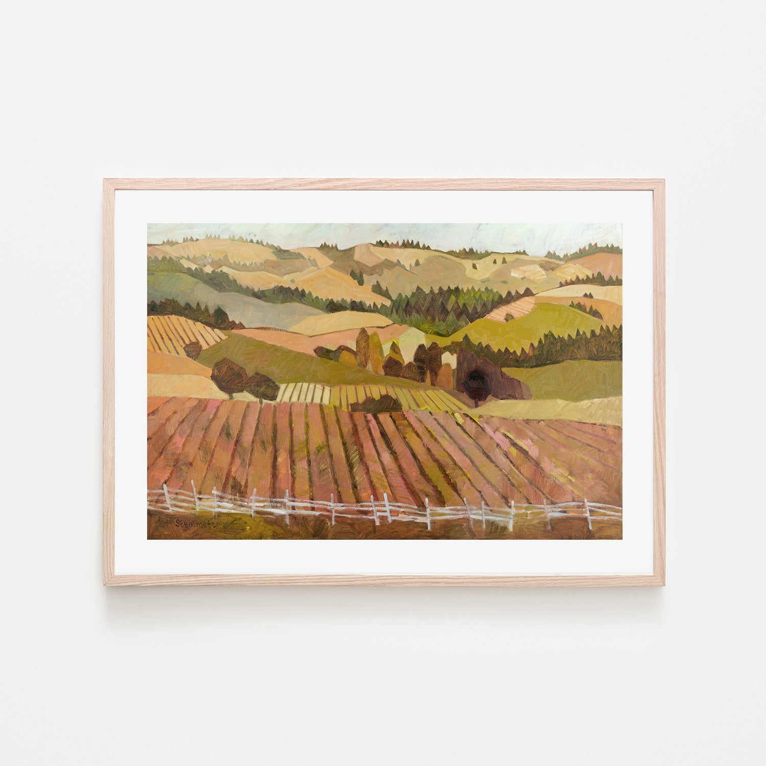 wall-art-print-canvas-poster-framed-Anderson Valley Morning , By Liana Steinmetz-6
