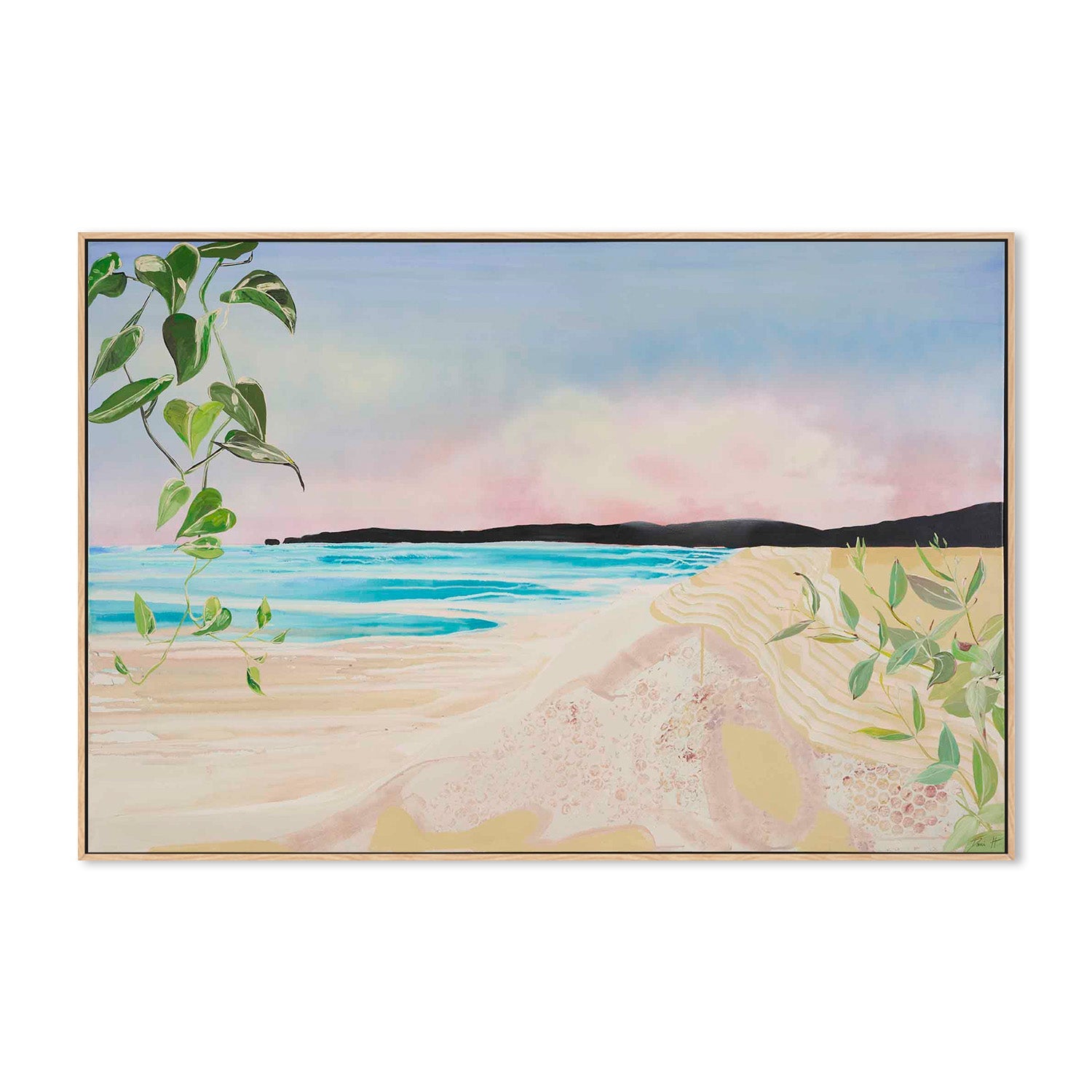 wall-art-print-canvas-poster-framed-Angle Sea Ocean-4