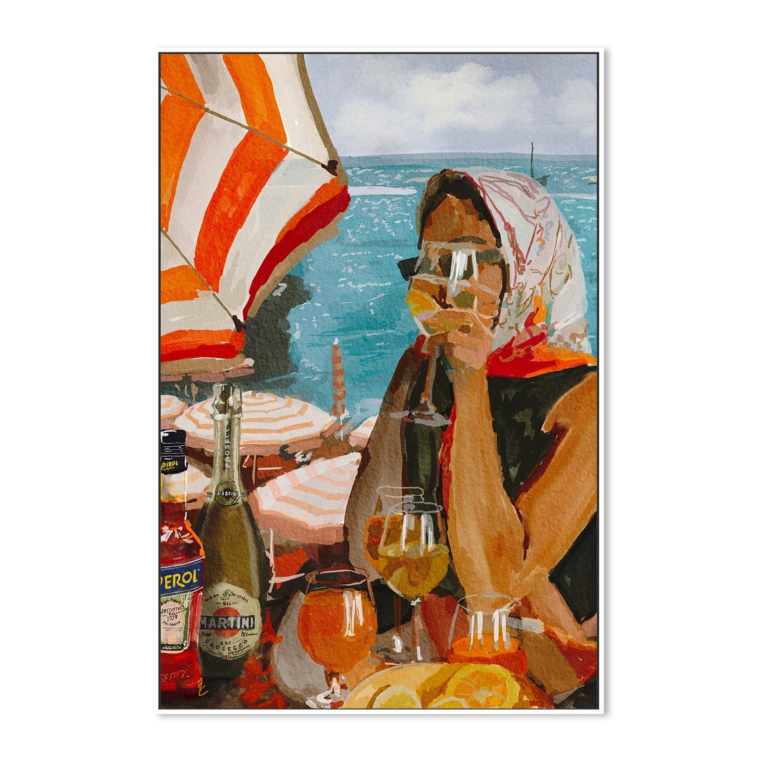wall-art-print-canvas-poster-framed-Aperol o'clock-5