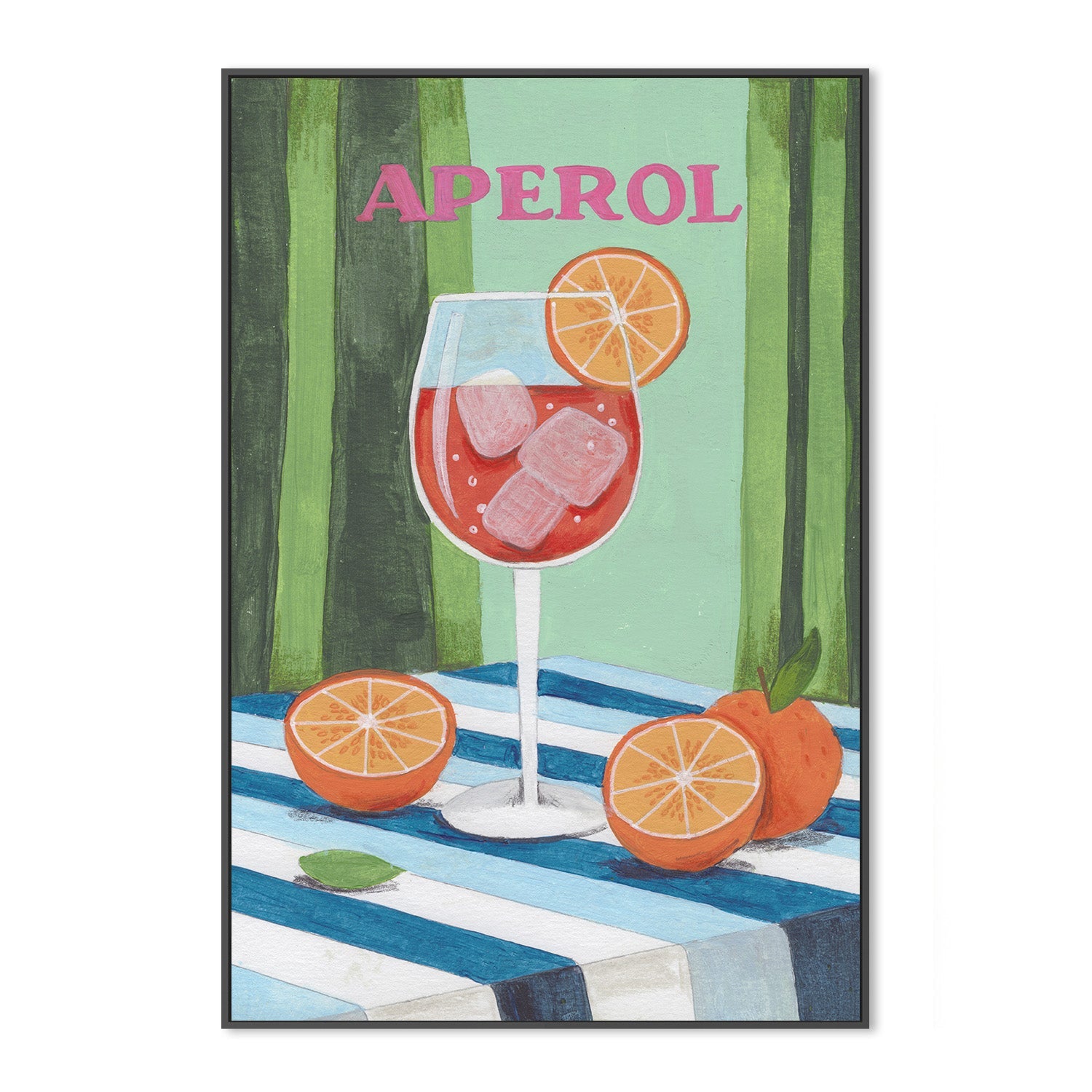 wall-art-print-canvas-poster-framed-Aperol Spritz Cocktail-3