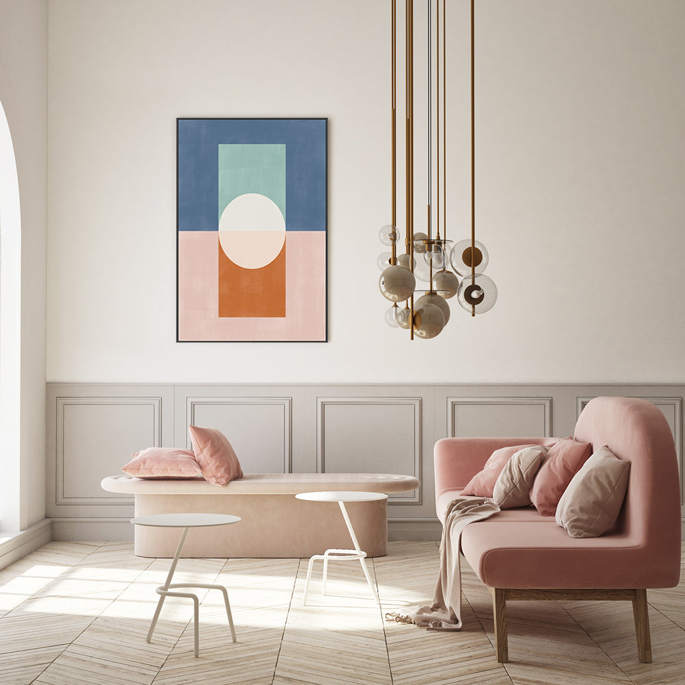 wall-art-print-canvas-poster-framed-Aqua Ember Dreams, Style A , By Elena Ristova-GIOIA-WALL-ART