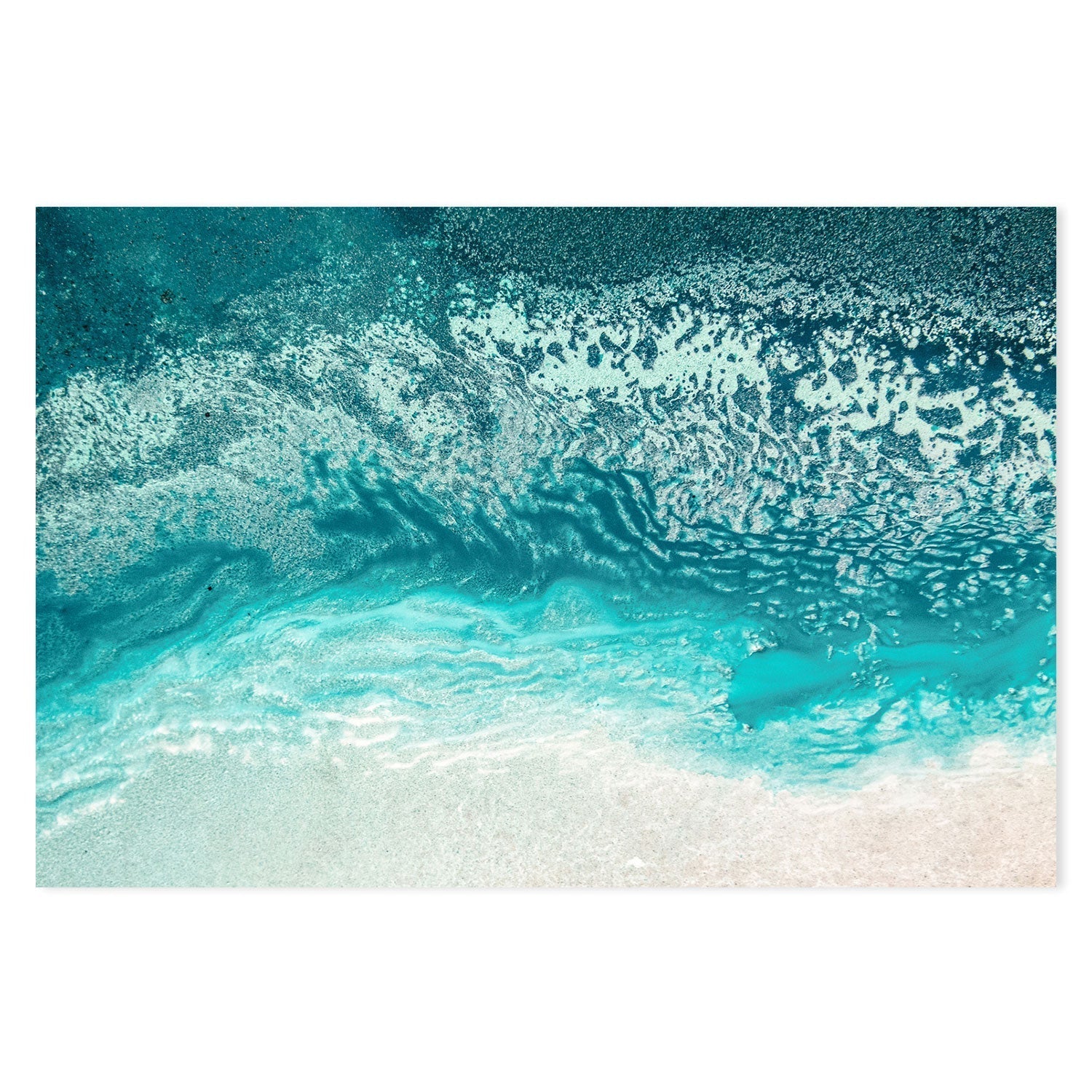 wall-art-print-canvas-poster-framed-Aqua Floating , By Petra Meikle-GIOIA-WALL-ART