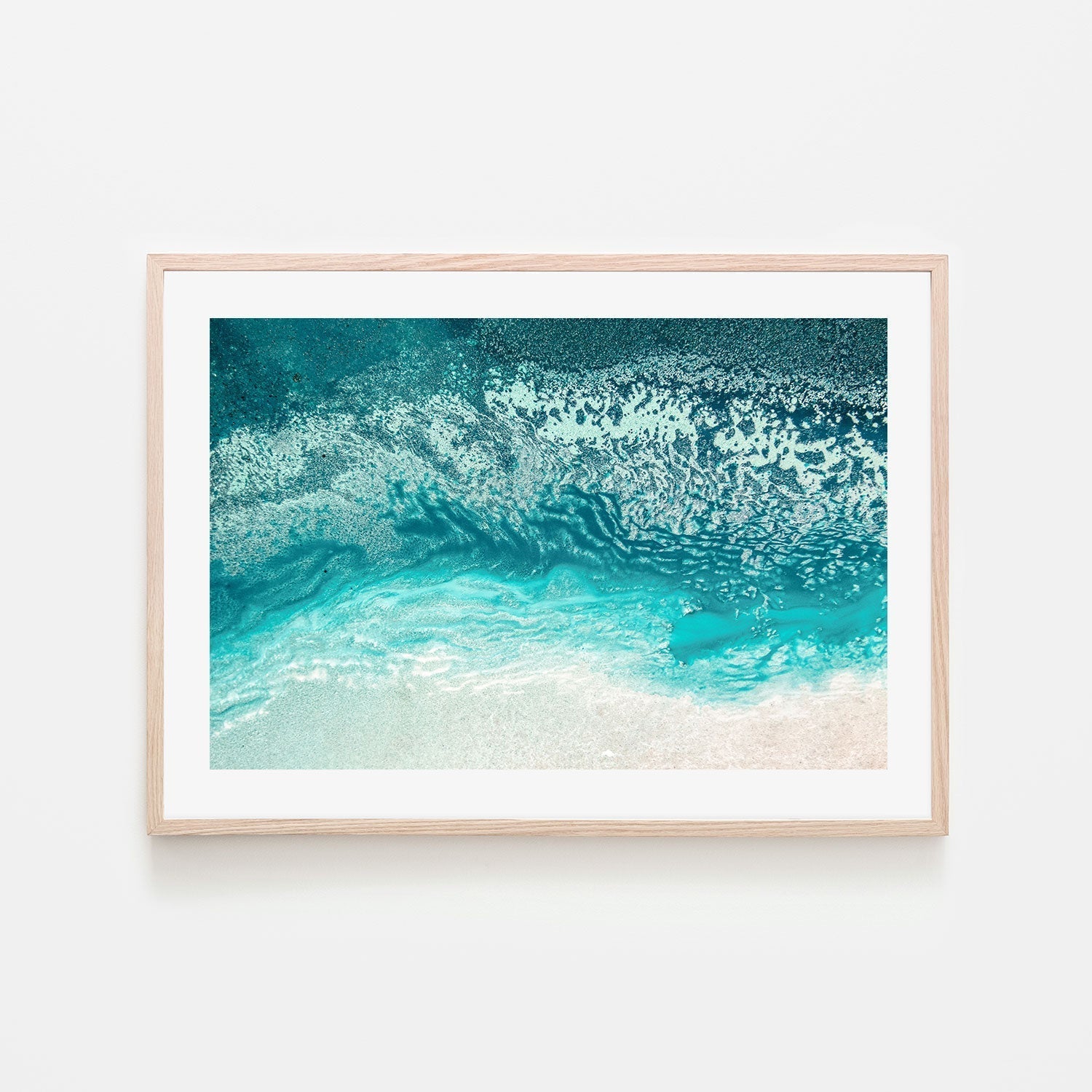 wall-art-print-canvas-poster-framed-Aqua Floating , By Petra Meikle-GIOIA-WALL-ART