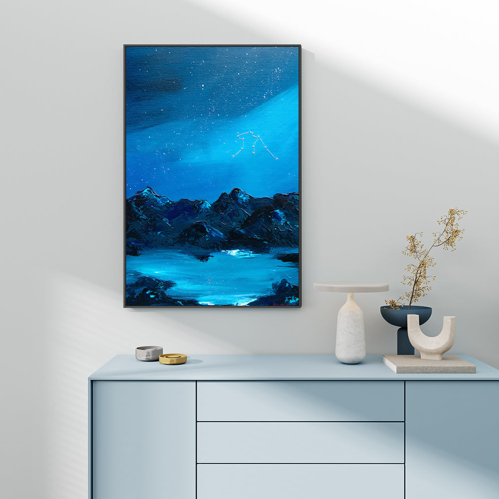 wall-art-print-canvas-poster-framed-Aquarius , By Eloise Pervez-GIOIA-WALL-ART