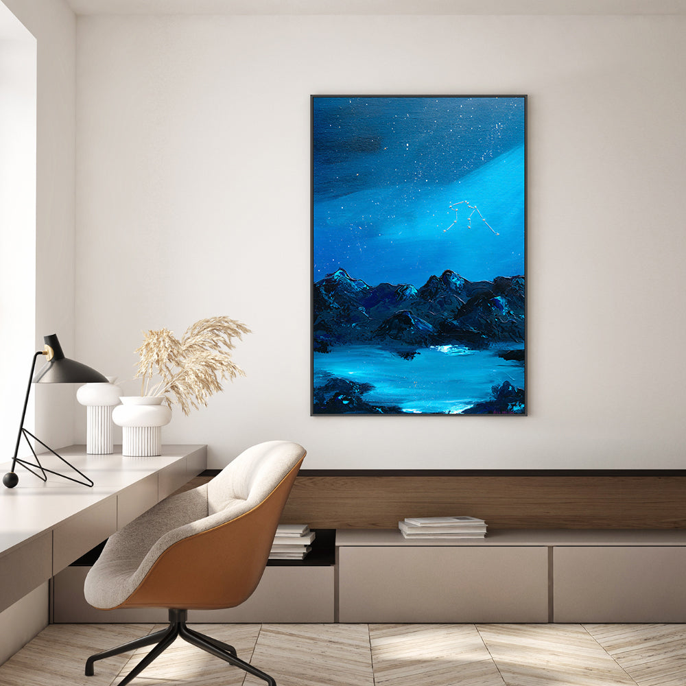 wall-art-print-canvas-poster-framed-Aquarius , By Eloise Pervez-GIOIA-WALL-ART