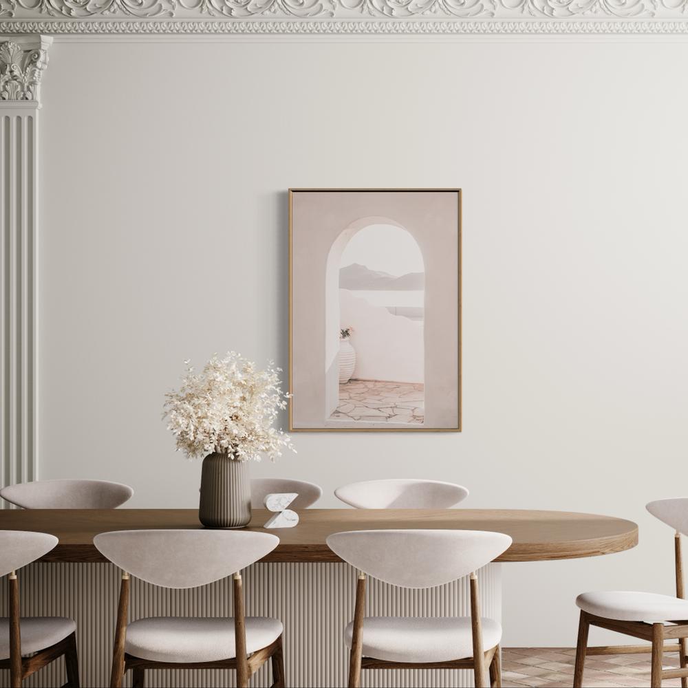 Arch View To Sea-Gioia-Prints-Framed-Canvas-Poster-GIOIA-WALL-ART