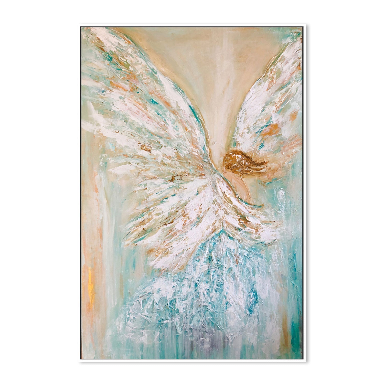 wall-art-print-canvas-poster-framed-Archangel Raphael , By Lori Burke-5