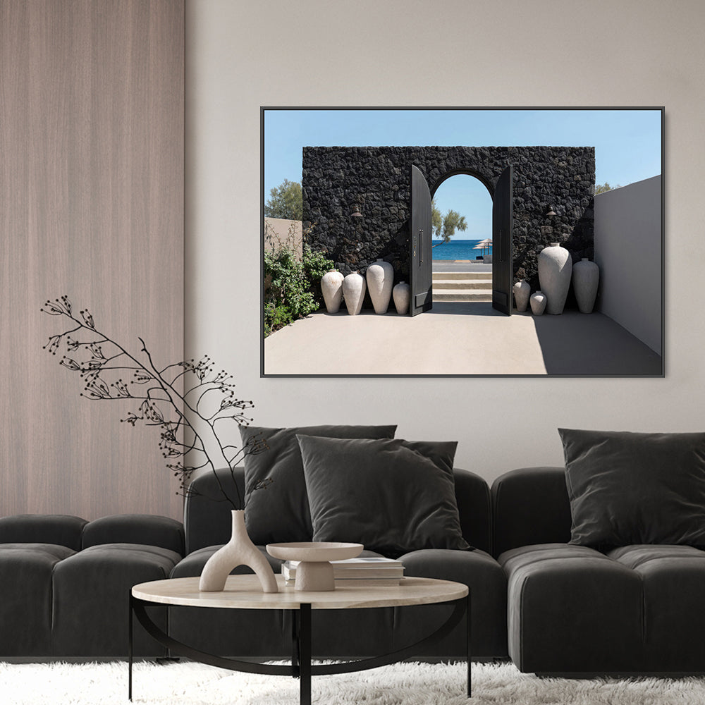 wall-art-print-canvas-poster-framed-Arched Entrance, By Minorstep-GIOIA-WALL-ART