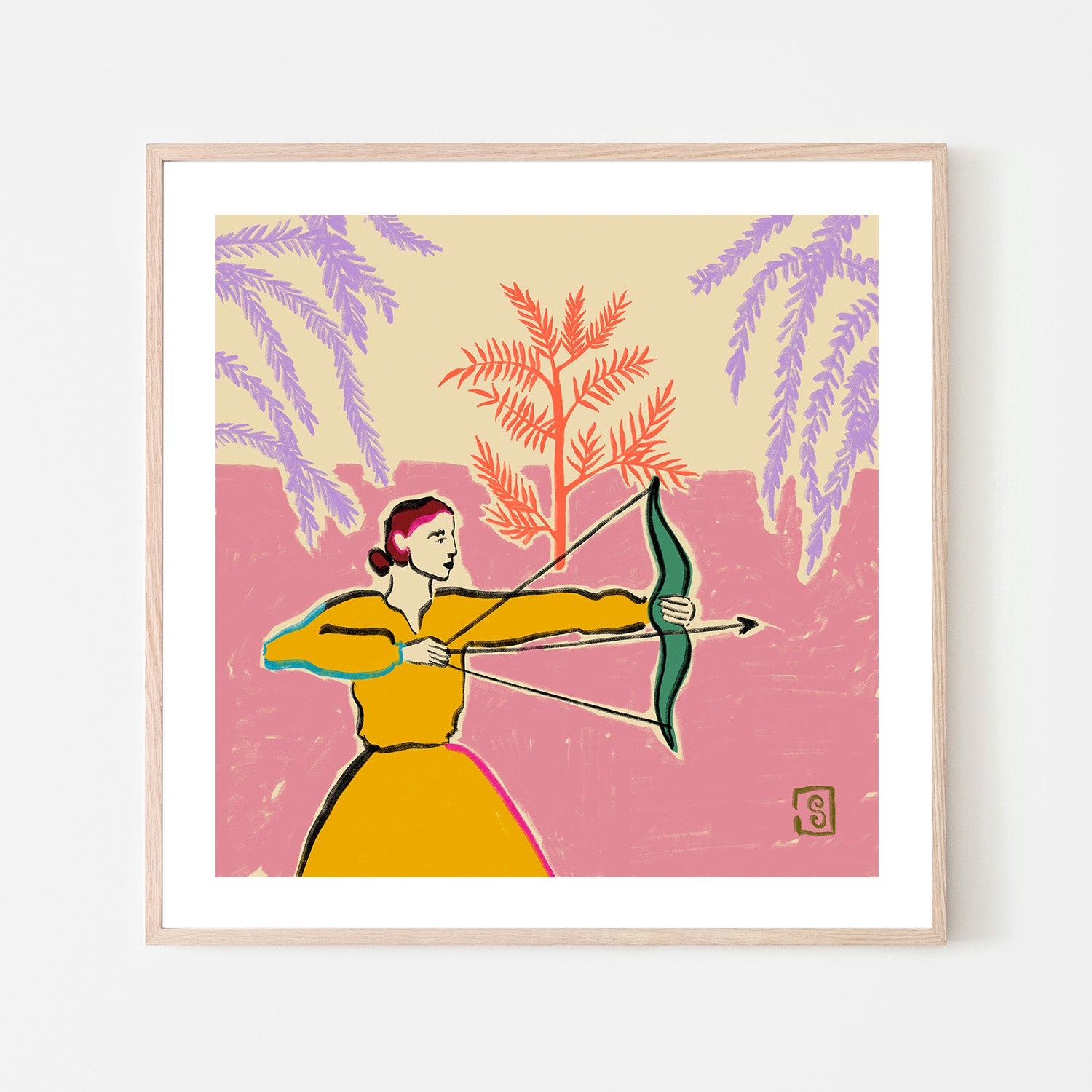 wall-art-print-canvas-poster-framed-Archer's Focus-6