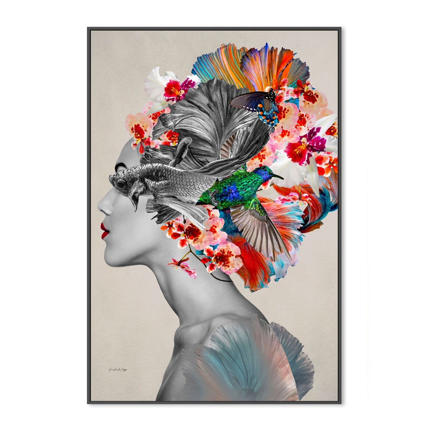 wall-art-print-canvas-poster-framed-Aretha , By Ana Paula Hoppe-3
