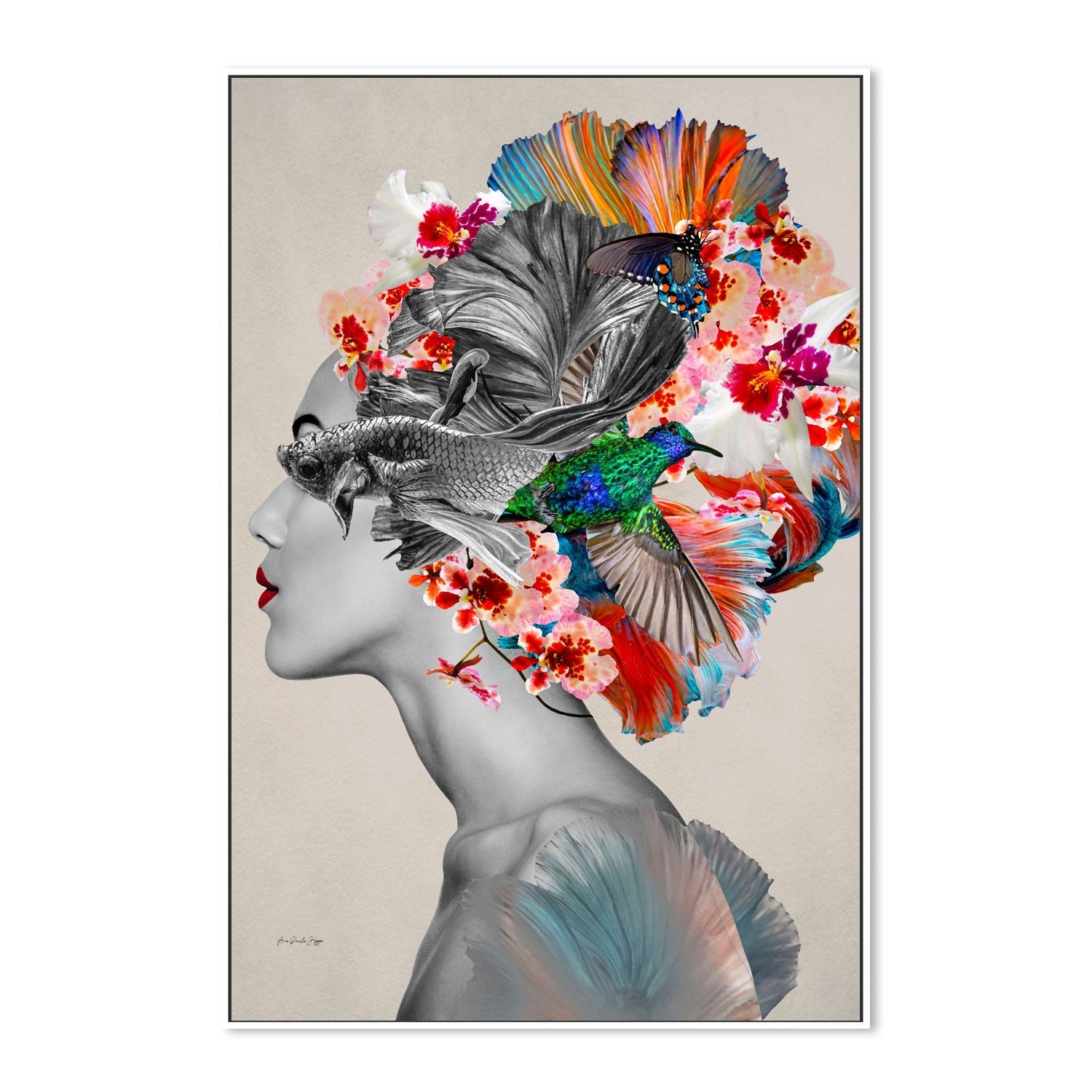 wall-art-print-canvas-poster-framed-Aretha , By Ana Paula Hoppe-5
