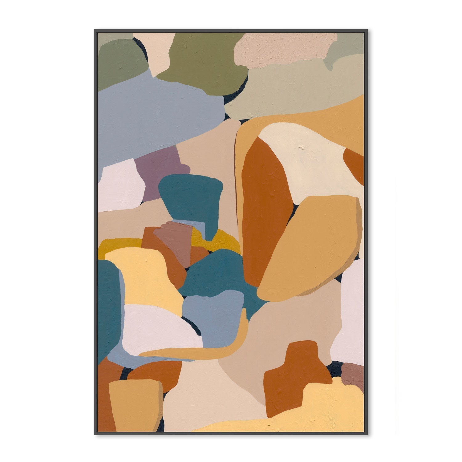 wall-art-print-canvas-poster-framed-Around The Mountain , By Gina Ward-3