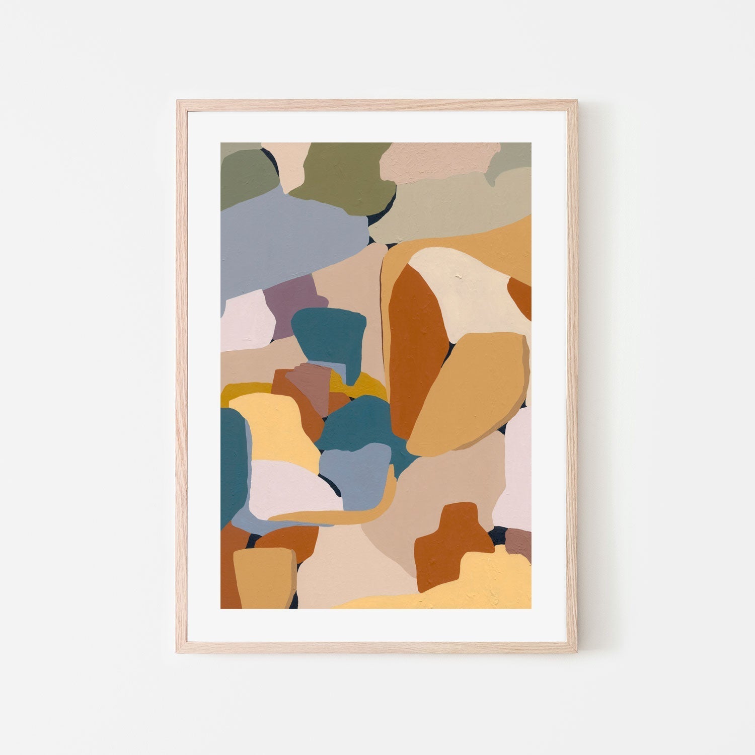 wall-art-print-canvas-poster-framed-Around The Mountain , By Gina Ward-6