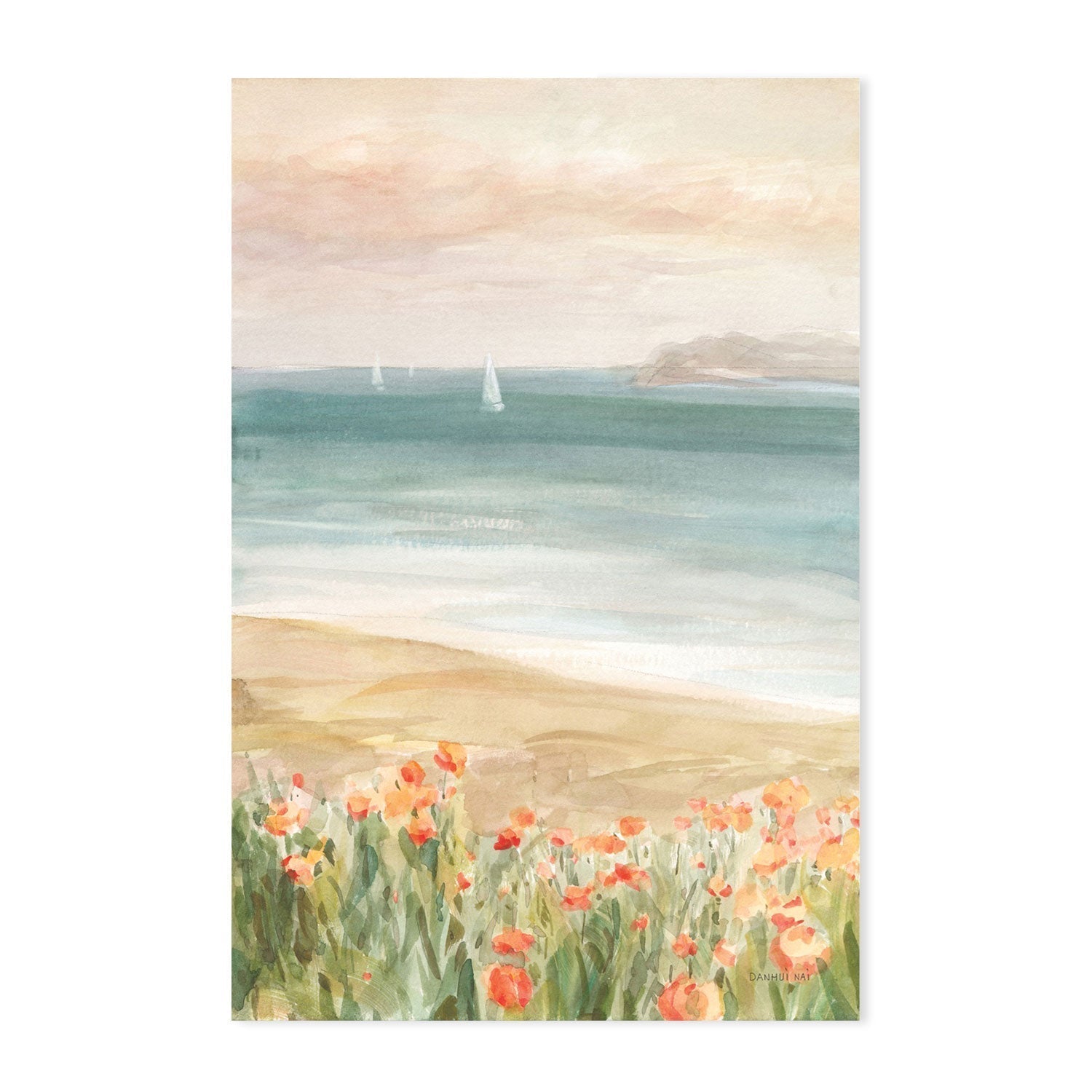 wall-art-print-canvas-poster-framed-Around the Point, Style A-by-Danhui Nai-Gioia Wall Art