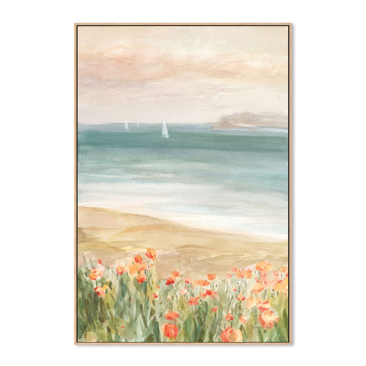 wall-art-print-canvas-poster-framed-Around the Point, Style A-by-Danhui Nai-Gioia Wall Art