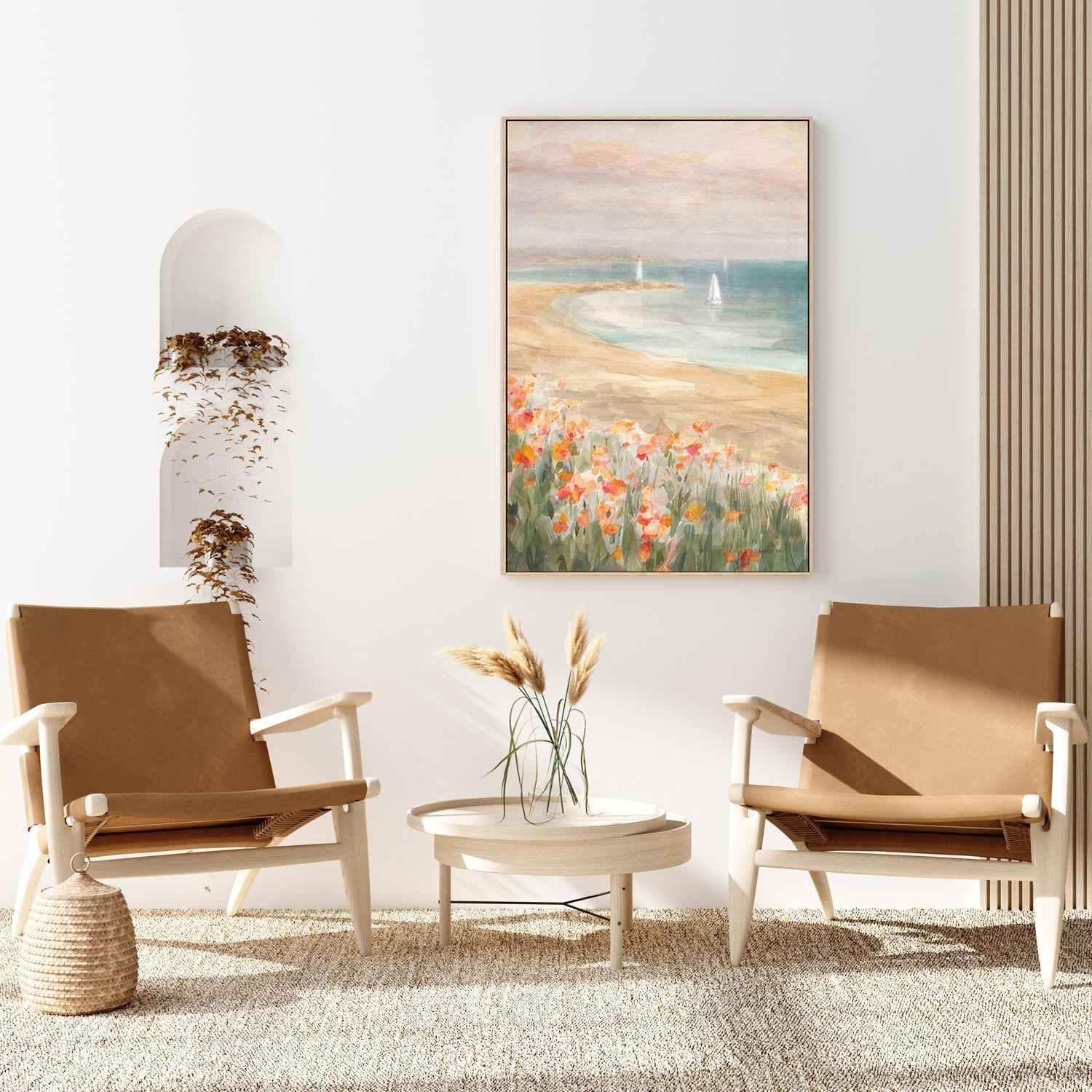 wall-art-print-canvas-poster-framed-Around the Point, Style B-by-Danhui Nai-Gioia Wall Art