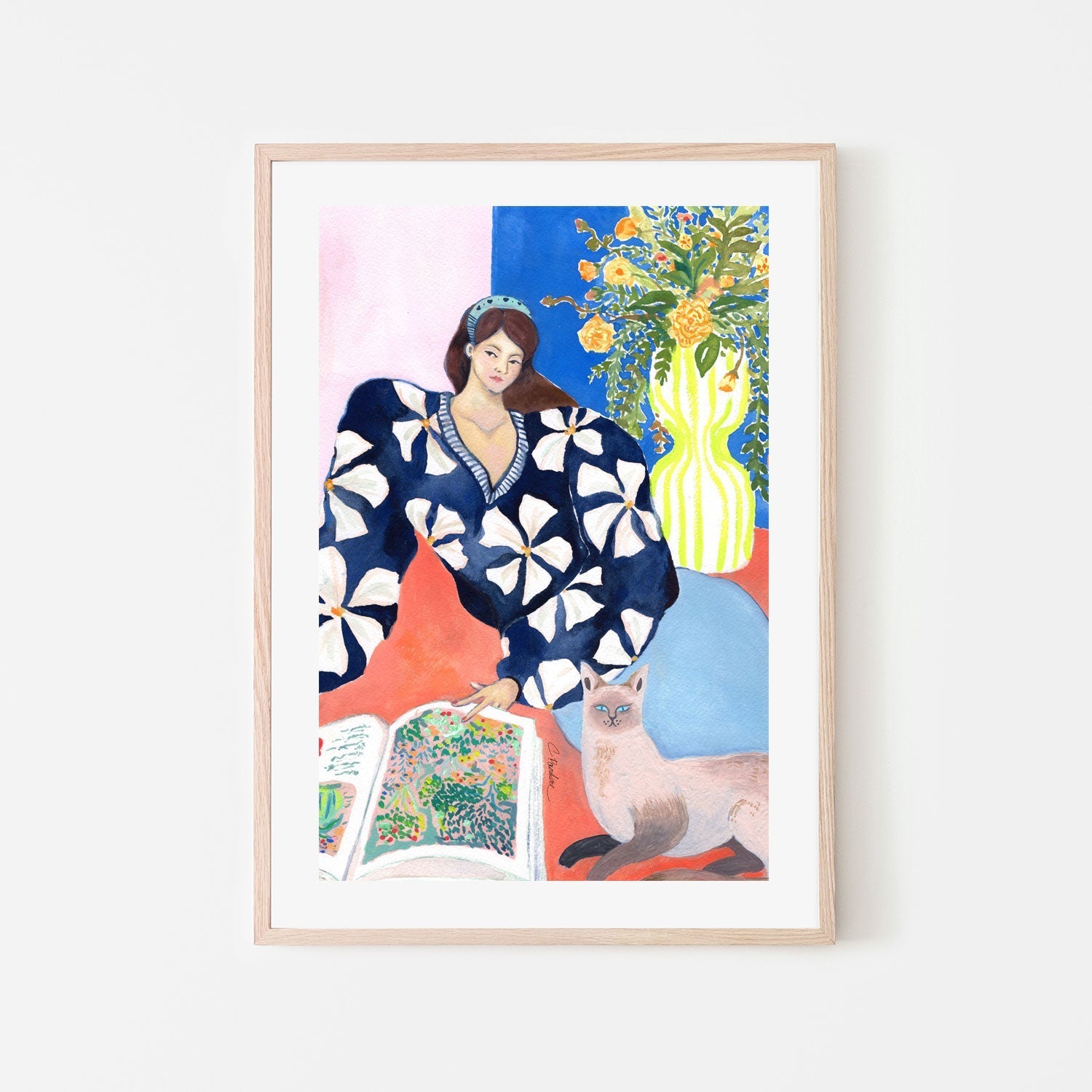 wall-art-print-canvas-poster-framed-Art Appreciation , By Chonticha Hanon-6