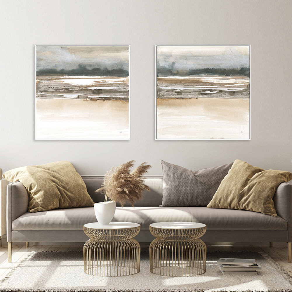 wall-art-print-canvas-poster-framed-Artic Thaw, Set of 2-by-Chris Paschke-Gioia Wall Art