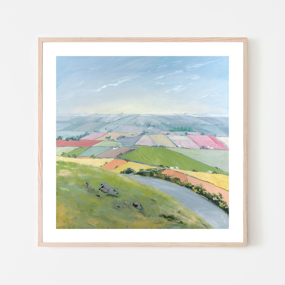 wall-art-print-canvas-poster-framed-As Far as the Eye can See, Style A-by-Meredith Howse-Gioia Wall Art
