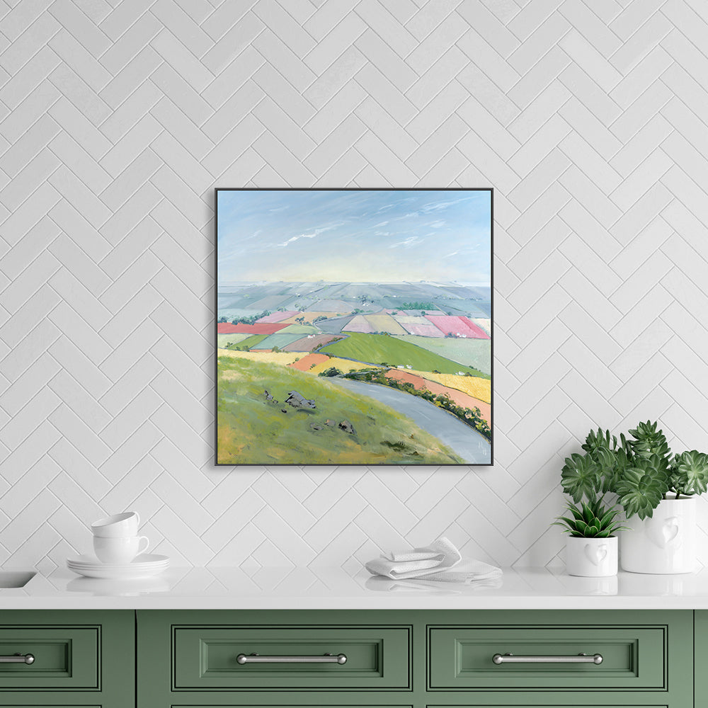 wall-art-print-canvas-poster-framed-As Far as the Eye can See, Style B-by-Meredith Howse-Gioia Wall Art