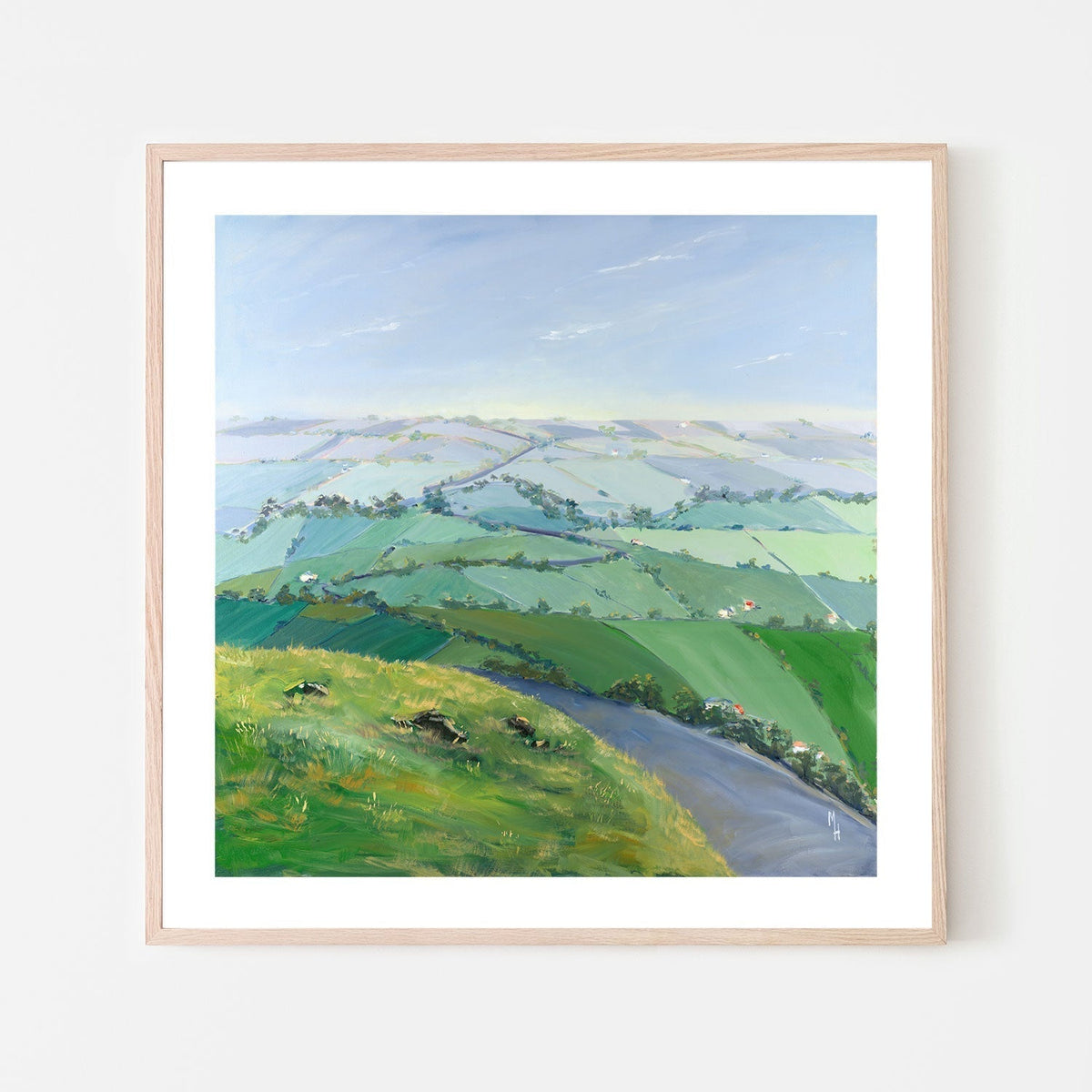 wall-art-print-canvas-poster-framed-As Far as the Eye can See, Style B-by-Meredith Howse-Gioia Wall Art