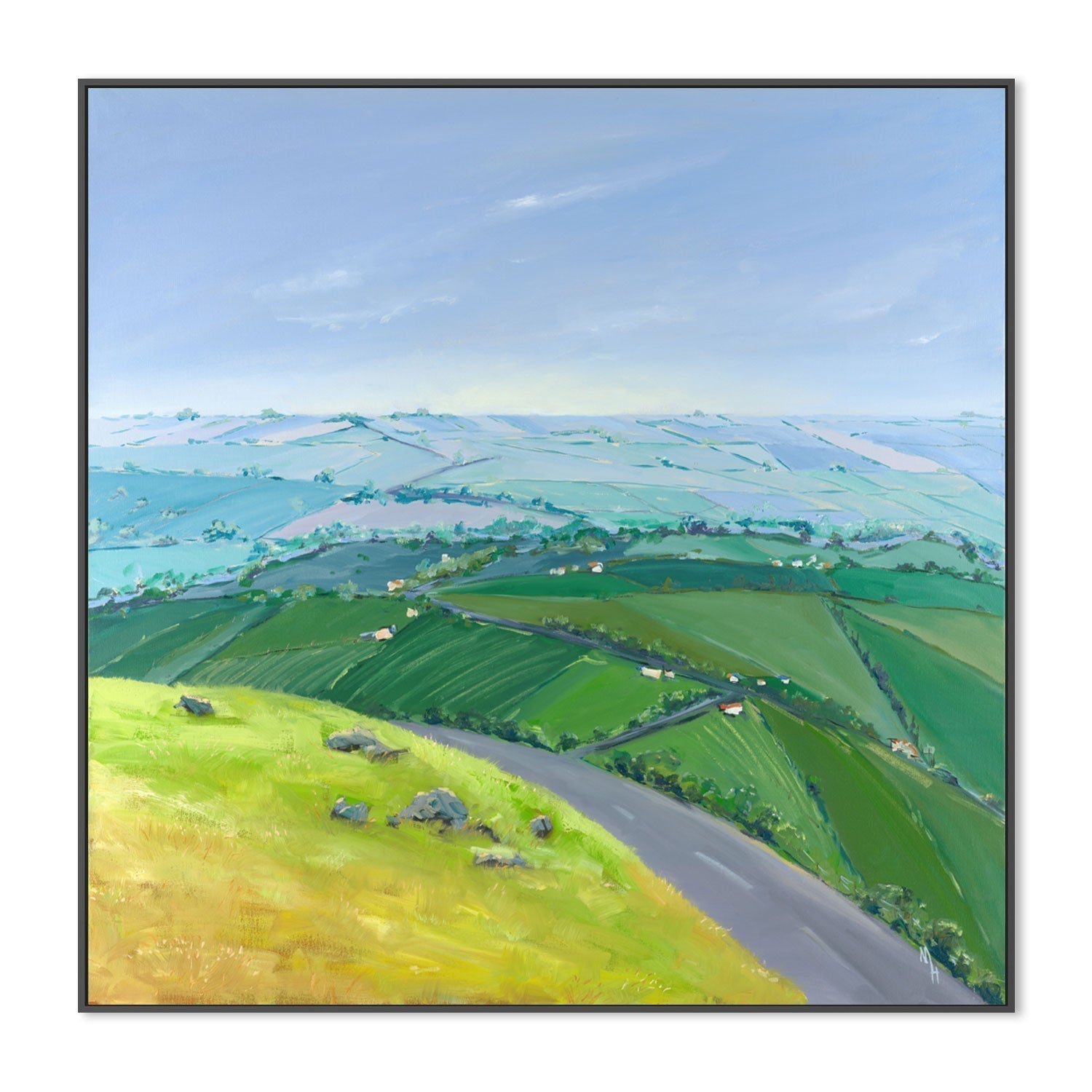 wall-art-print-canvas-poster-framed-As Far as the Eye can See, Style C-by-Meredith Howse-Gioia Wall Art