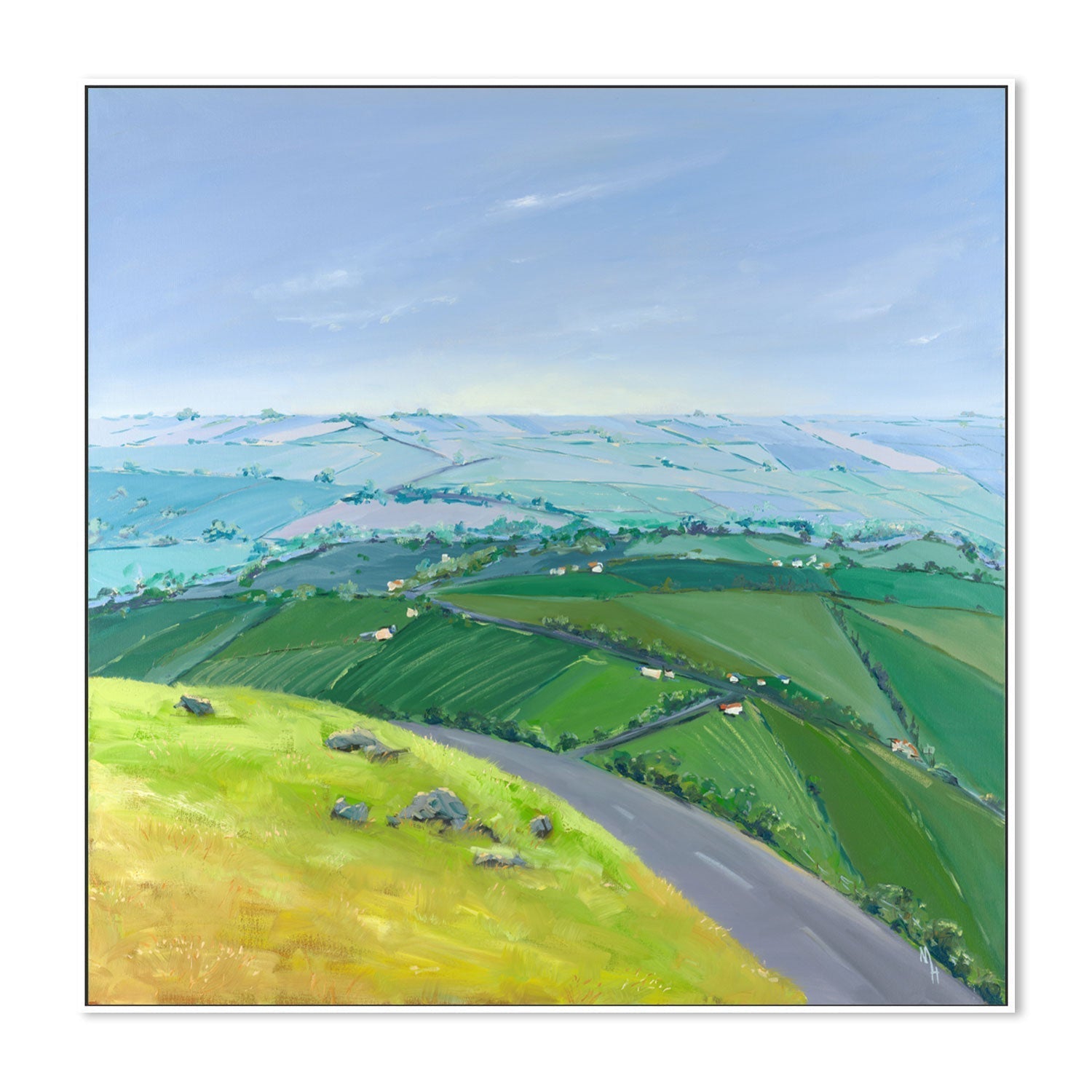 wall-art-print-canvas-poster-framed-As Far as the Eye can See, Style C-by-Meredith Howse-Gioia Wall Art