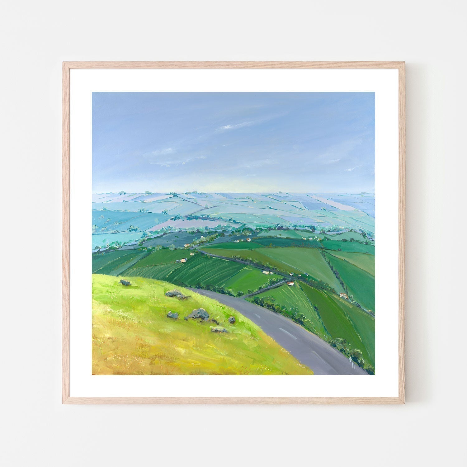 wall-art-print-canvas-poster-framed-As Far as the Eye can See, Style C-by-Meredith Howse-Gioia Wall Art