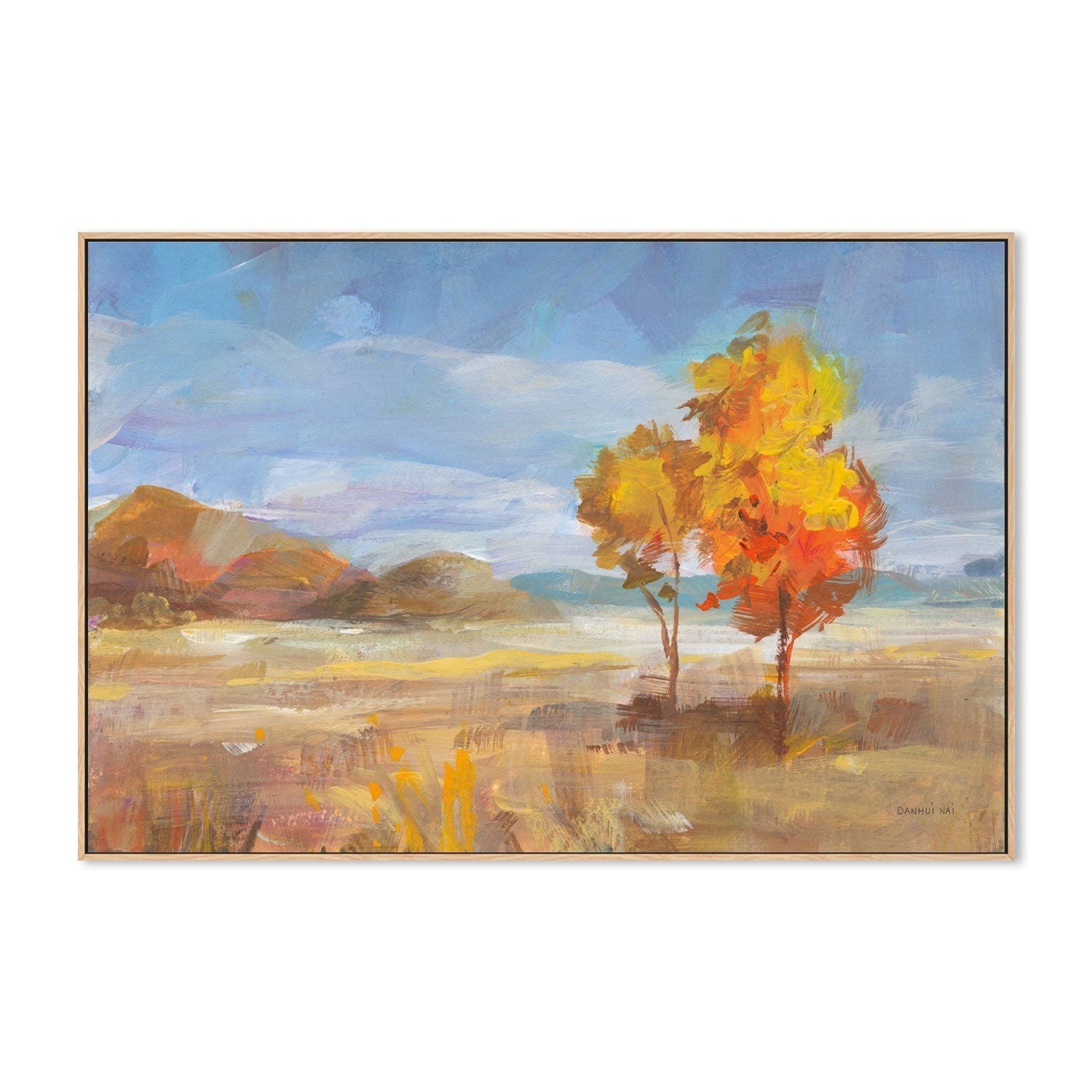 wall-art-print-canvas-poster-framed-Aspen Meadow-by-Danhui Nai-Gioia Wall Art