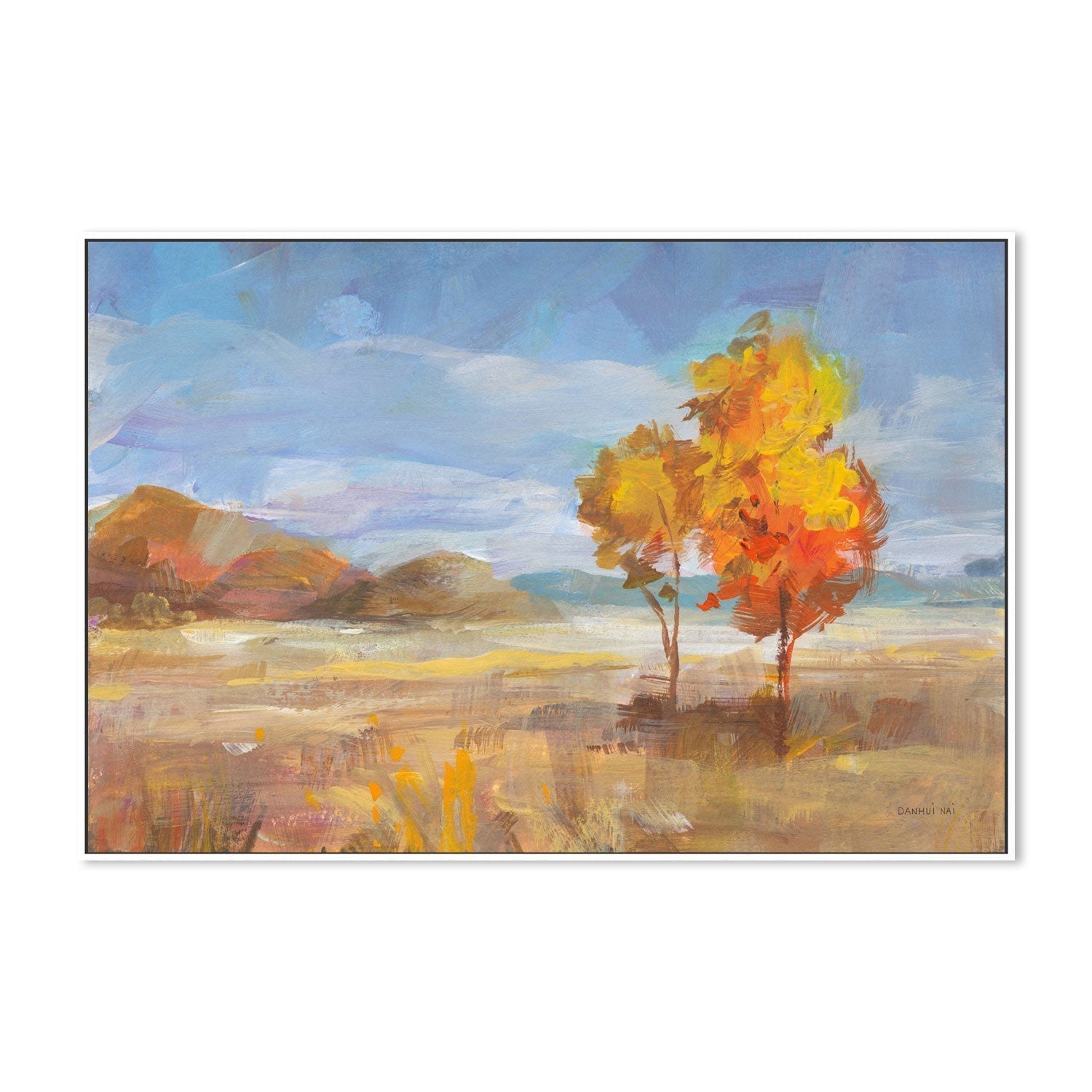 wall-art-print-canvas-poster-framed-Aspen Meadow-by-Danhui Nai-Gioia Wall Art