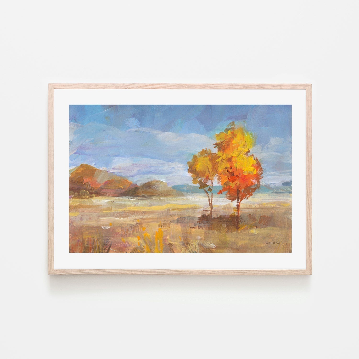 wall-art-print-canvas-poster-framed-Aspen Meadow-by-Danhui Nai-Gioia Wall Art