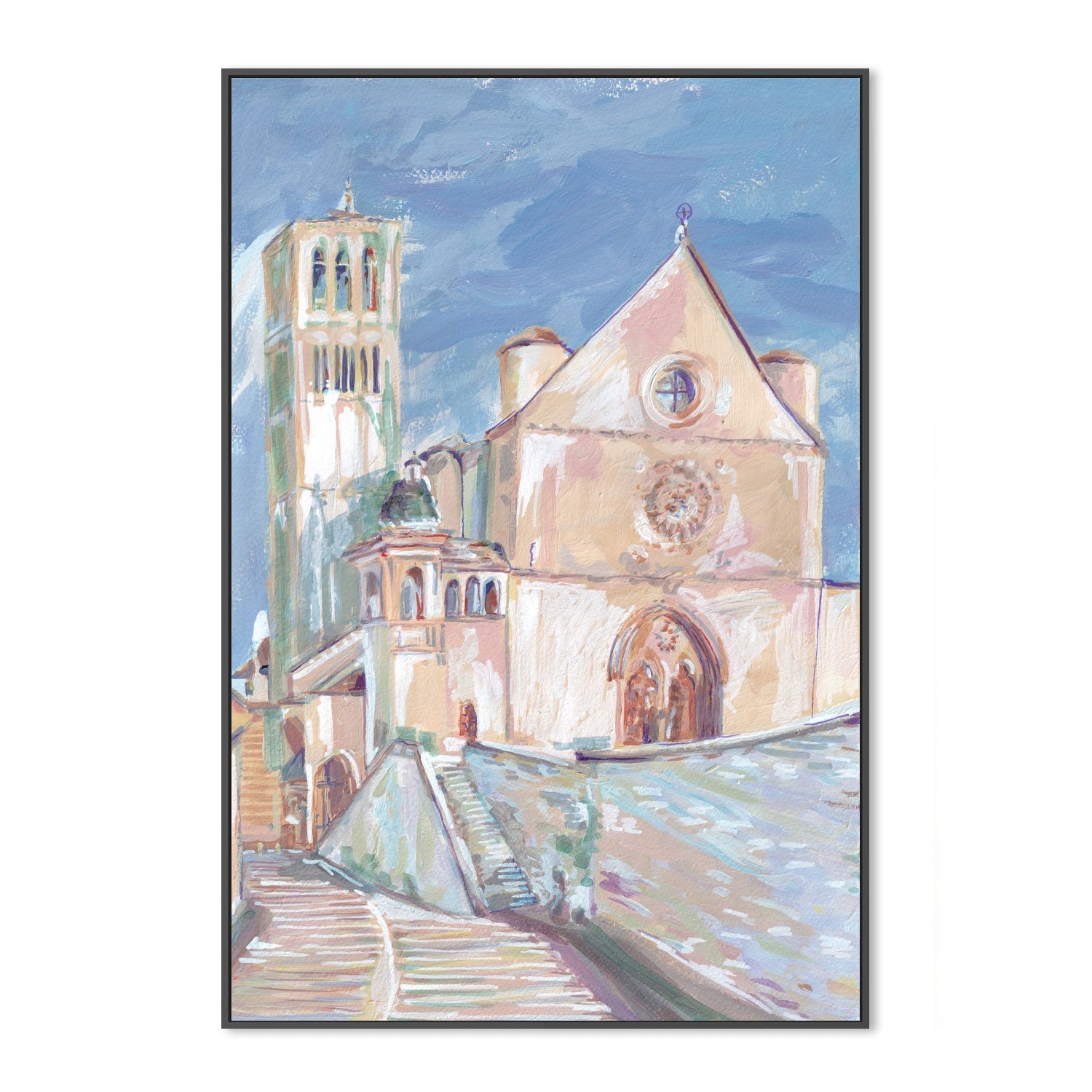 wall-art-print-canvas-poster-framed-Assisi , By Alice Kwan-3