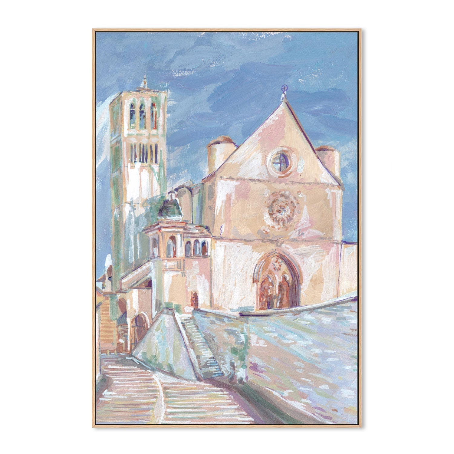 wall-art-print-canvas-poster-framed-Assisi , By Alice Kwan-4