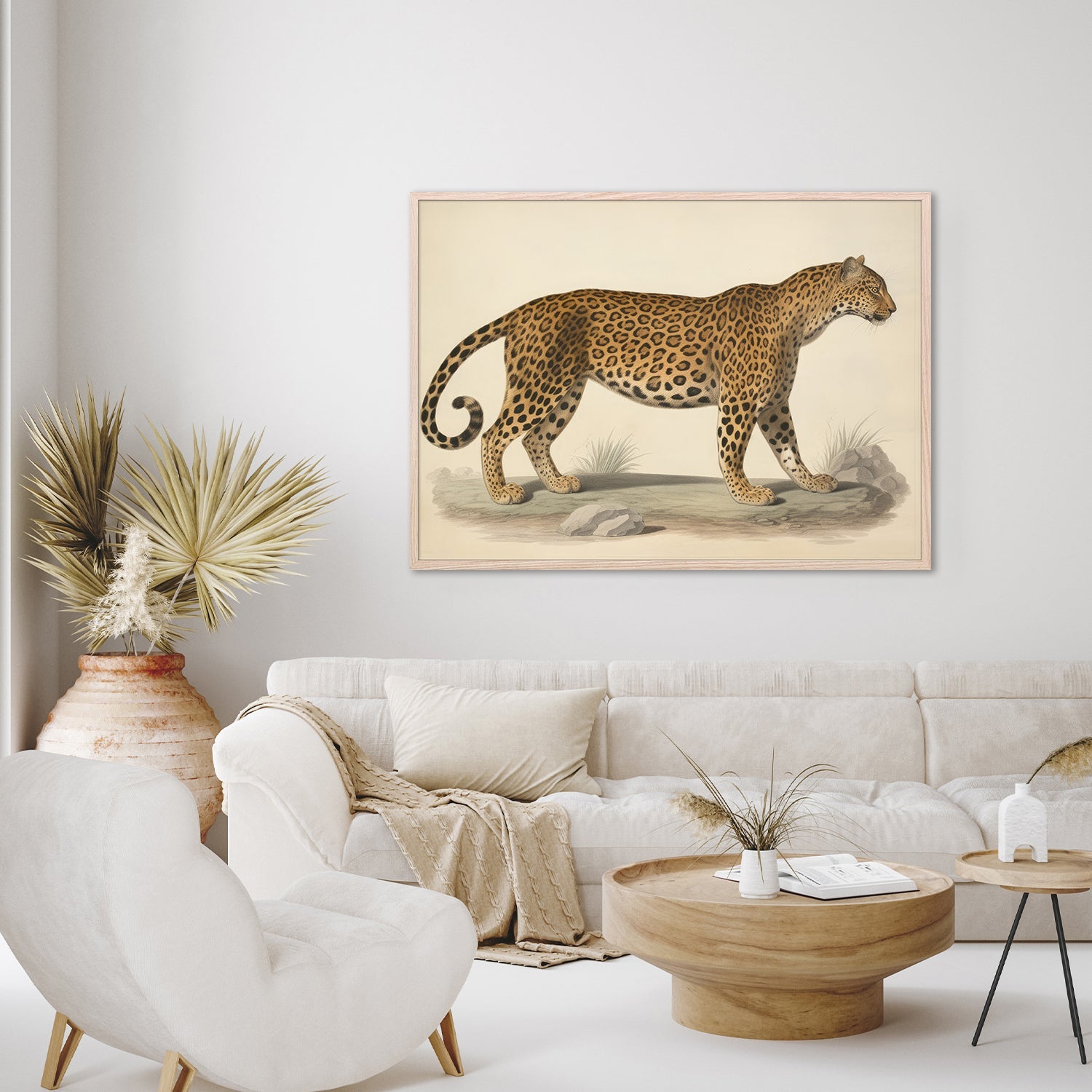 wall-art-print-canvas-poster-framed-Audubon Leopard, Style B-8