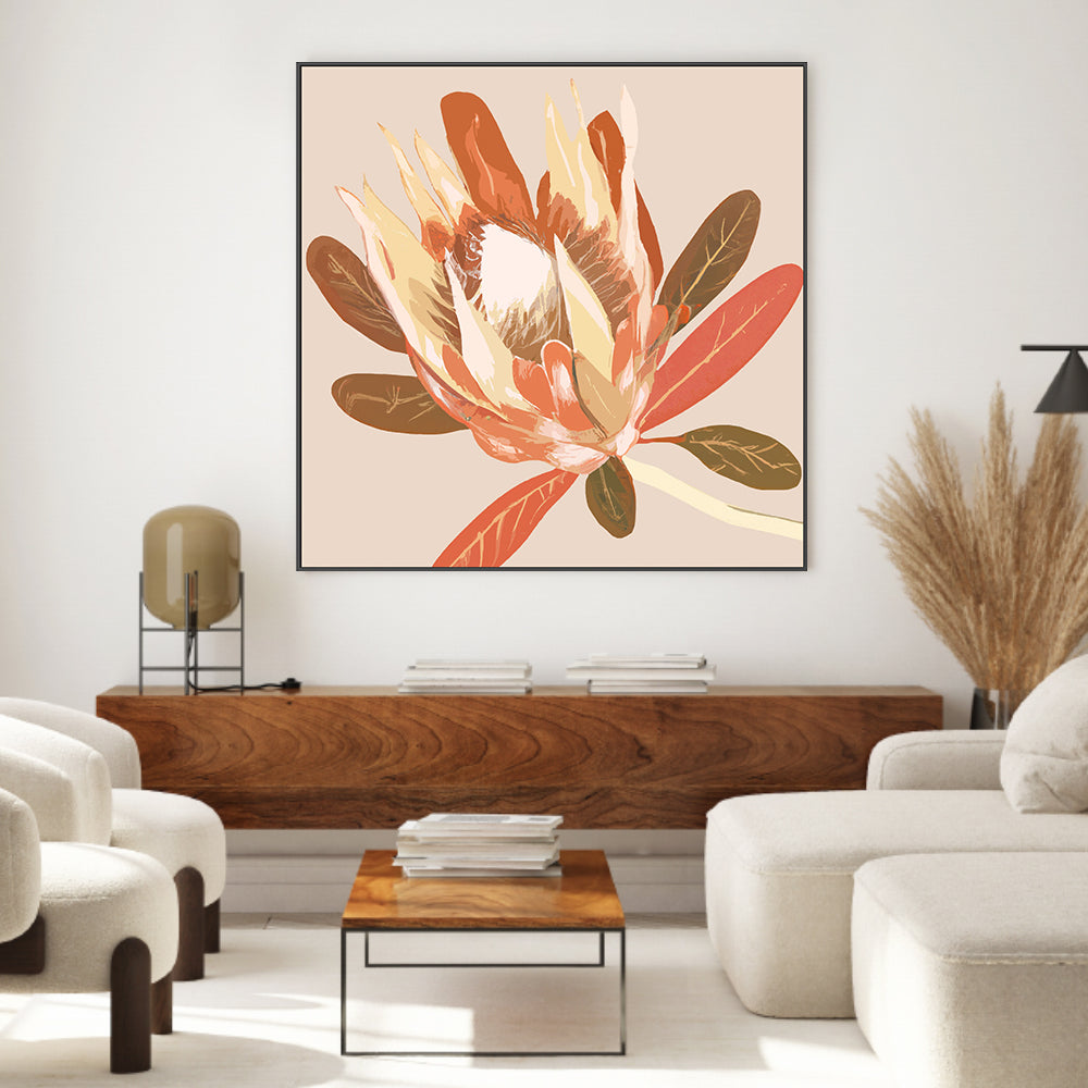 wall-art-print-canvas-poster-framed-Augusta Autumnal Protea , By Stacey Williams-2
