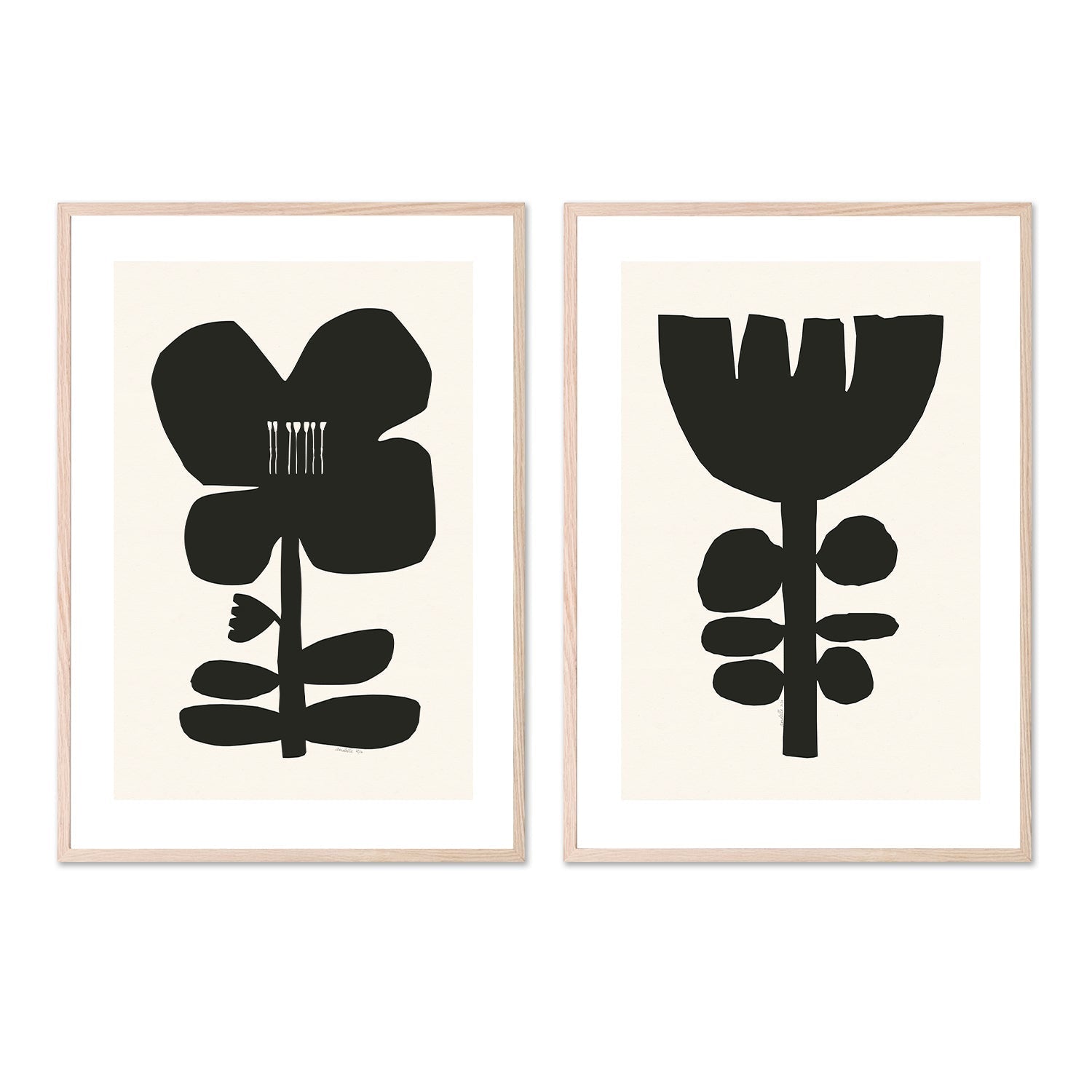 wall-art-print-canvas-poster-framed-Aura, Style A & B, Set Of 2 , By Andelle Art-6