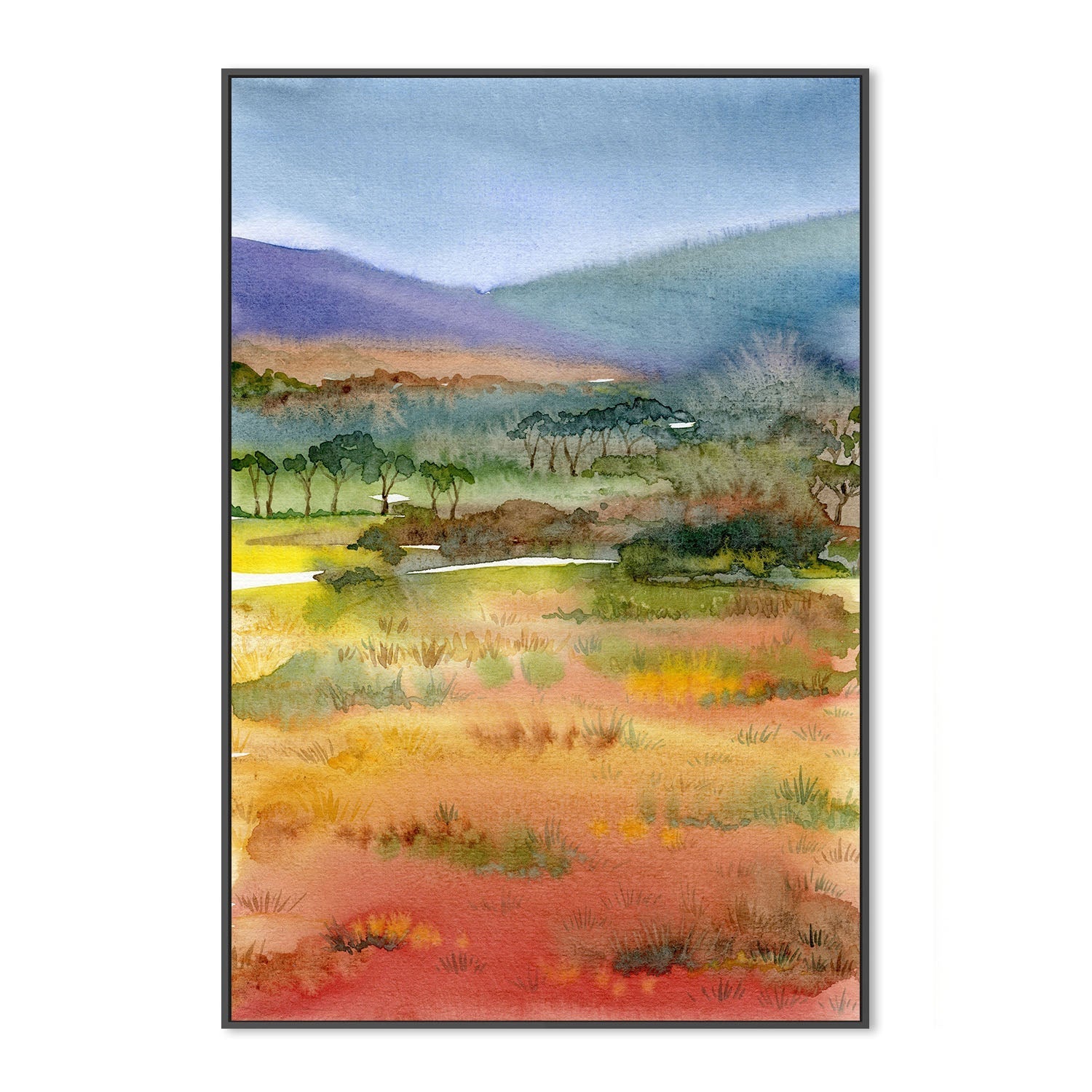 wall-art-print-canvas-poster-framed-Australian Landscape , By Jessie Mitchelson-3