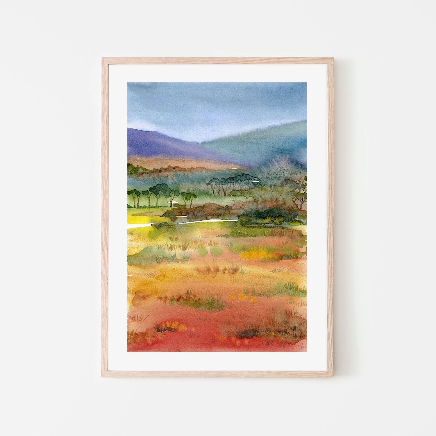 wall-art-print-canvas-poster-framed-Australian Landscape , By Jessie Mitchelson-6