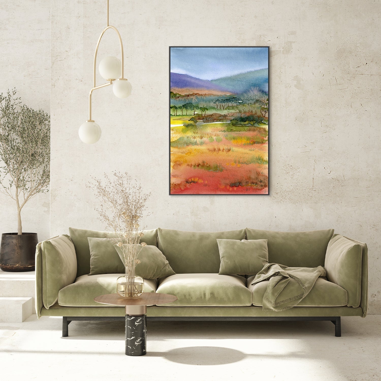 wall-art-print-canvas-poster-framed-Australian Landscape , By Jessie Mitchelson-7